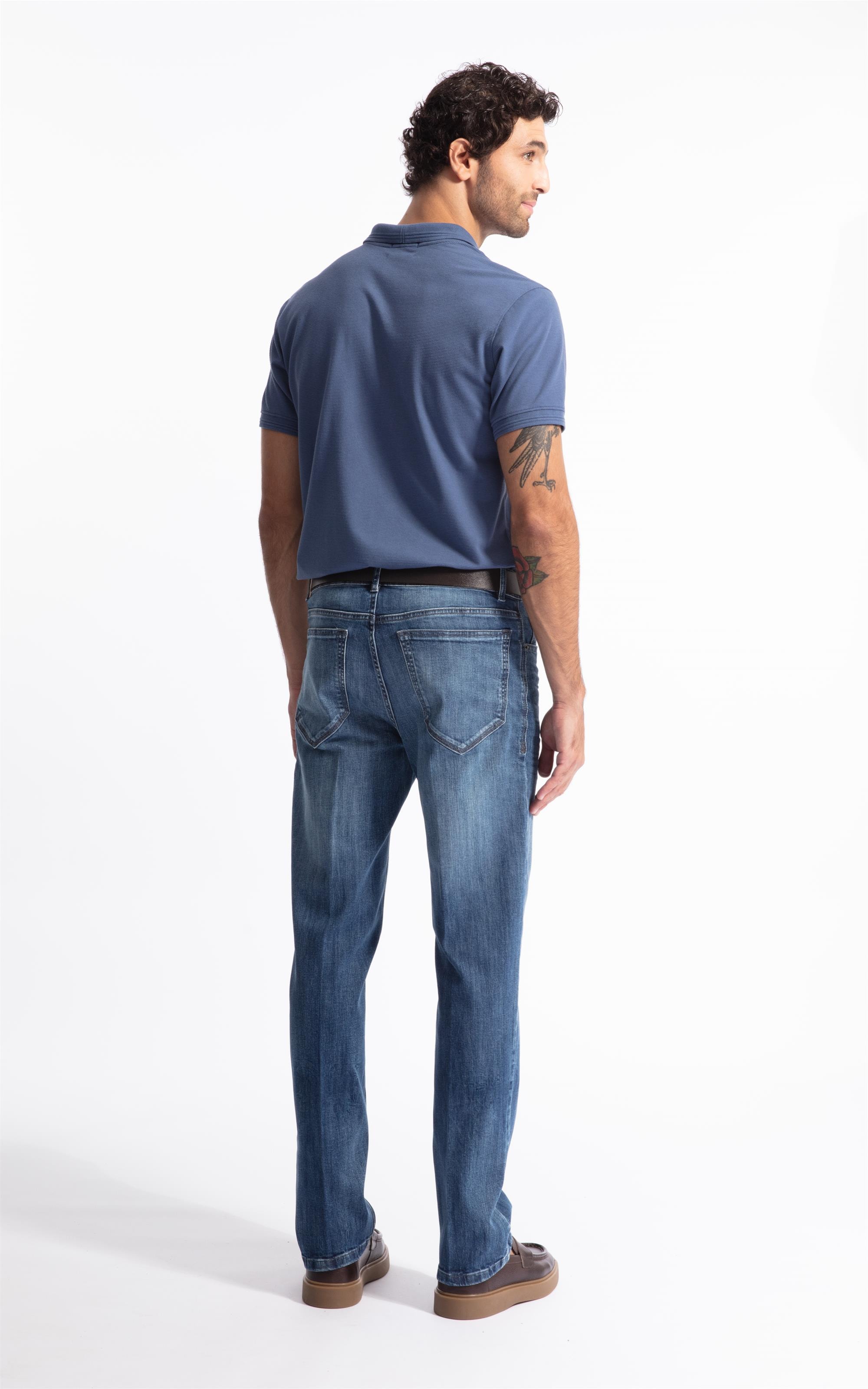 High Comfort Stretch(Classic) 5 Pockets Lav Medio C/Puidos                      