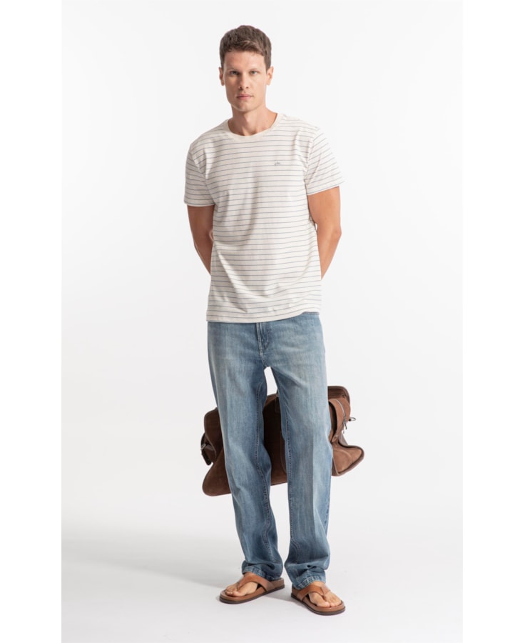 High Comfort Stretch (Slim) 5 Pockets Lav.Claro C/ Tie Dye                    