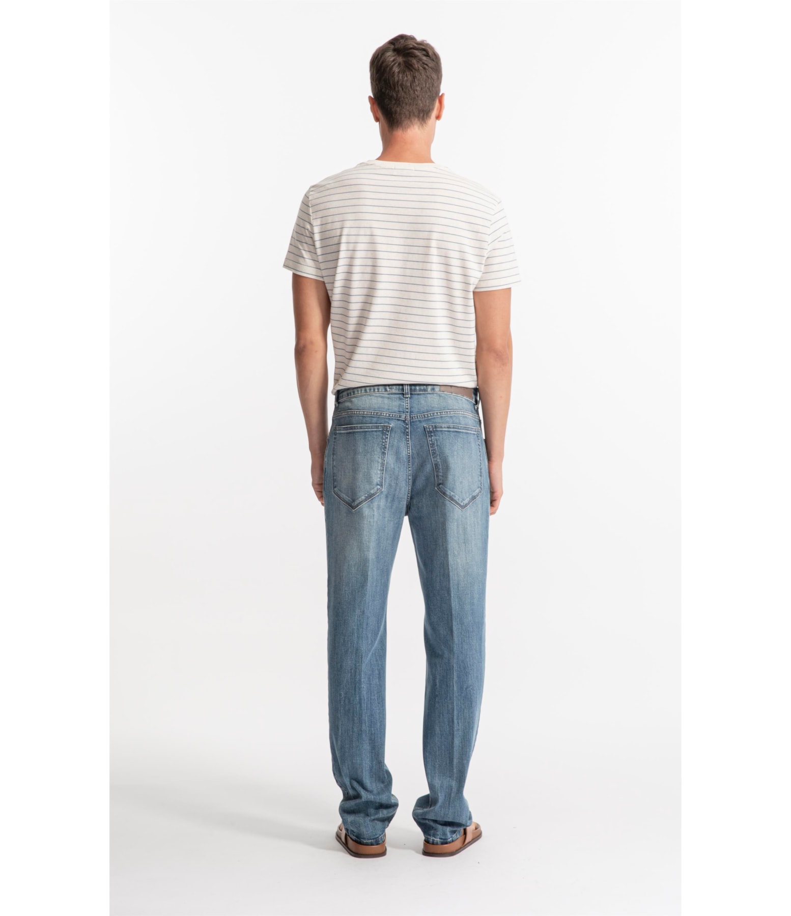 High Comfort Stretch (Slim) 5 Pockets Lav.Claro C/ Tie Dye                    