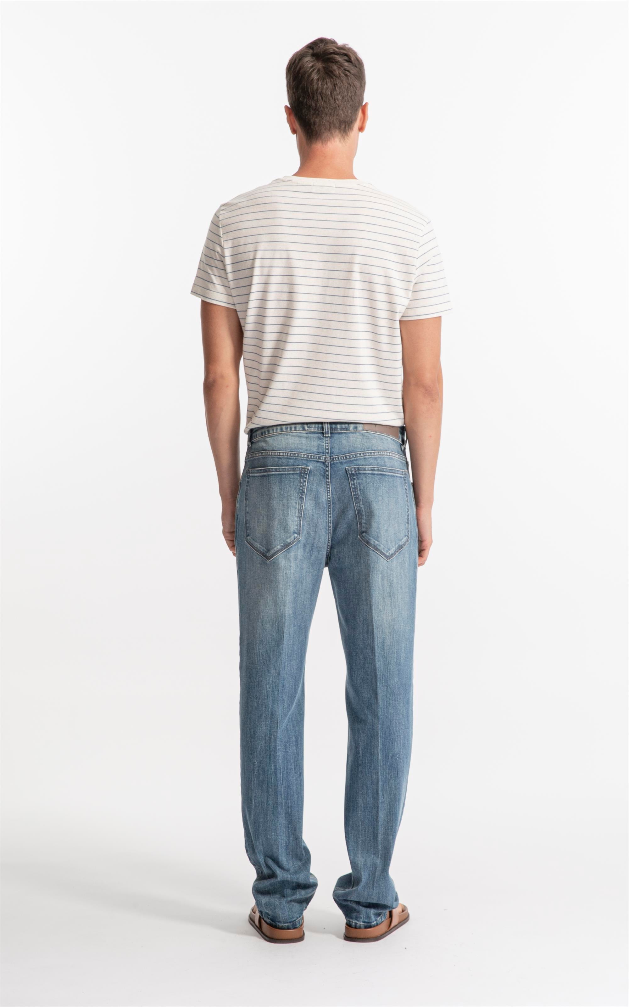 High Comfort Stretch (Slim) 5 Pockets Lav.Claro C/ Tie Dye                    