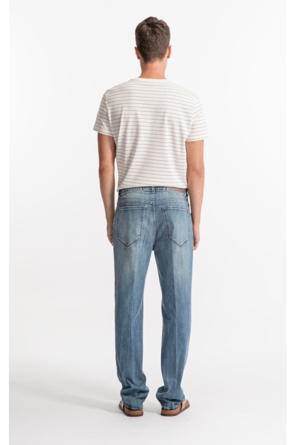 High Comfort Stretch (Slim) 5 Pockets Lav.Claro C/ Tie Dye                    