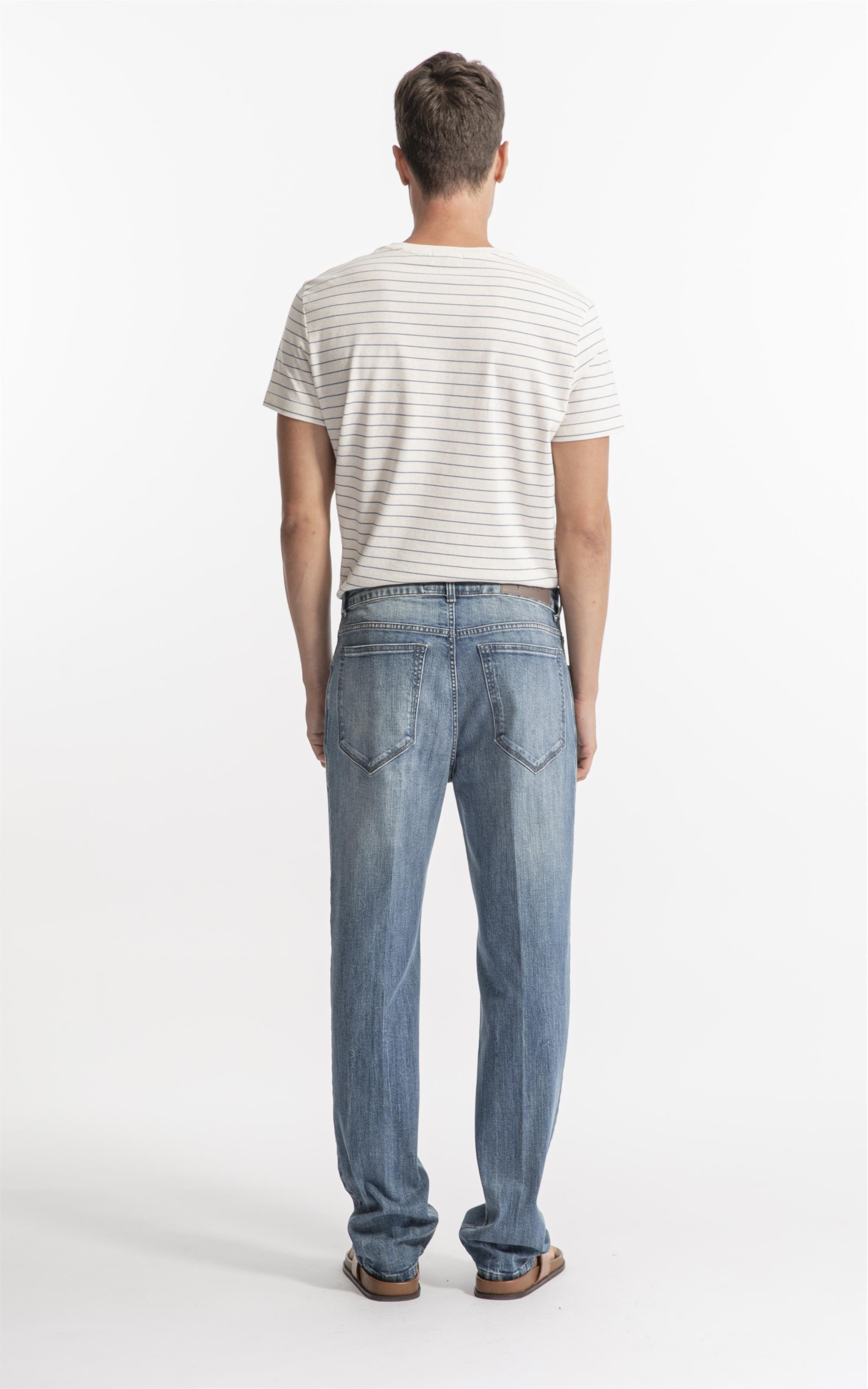 High Comfort Stretch (Slim) 5 Pockets Lav.Claro C/ Tie Dye                    