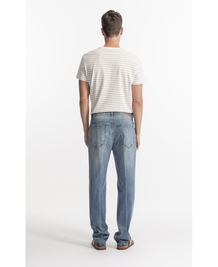 High Comfort Stretch (Slim) 5 Pockets Lav.Claro C/ Tie Dye                    