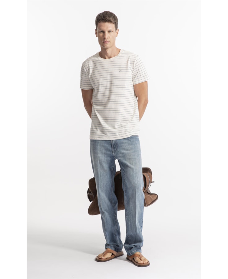 High Comfort Stretch (Slim) 5 Pockets Lav.Claro C/ Tie Dye                    