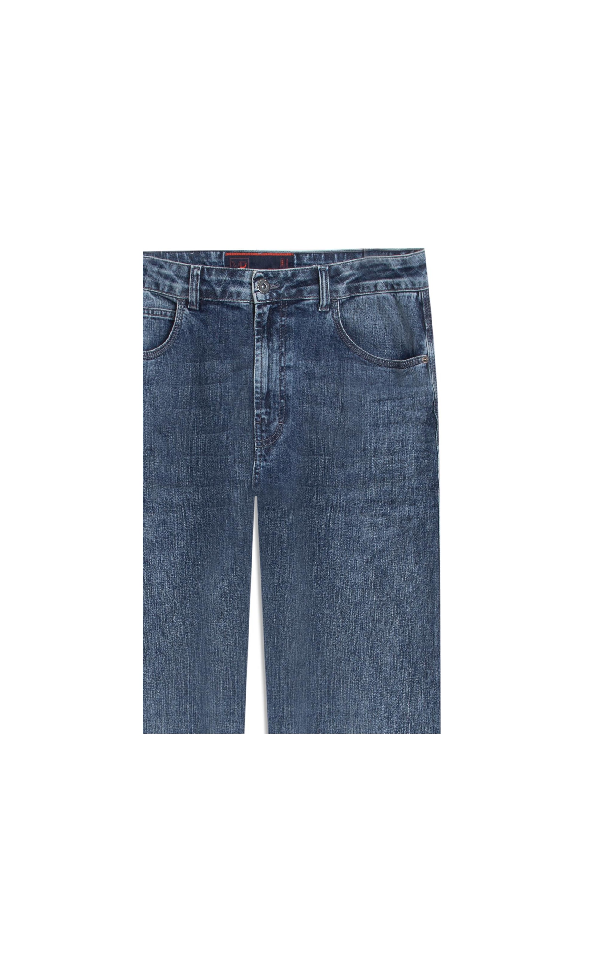Hight Confort Stretch (Classic) 5 Pocket Lav. Médio Com Resina