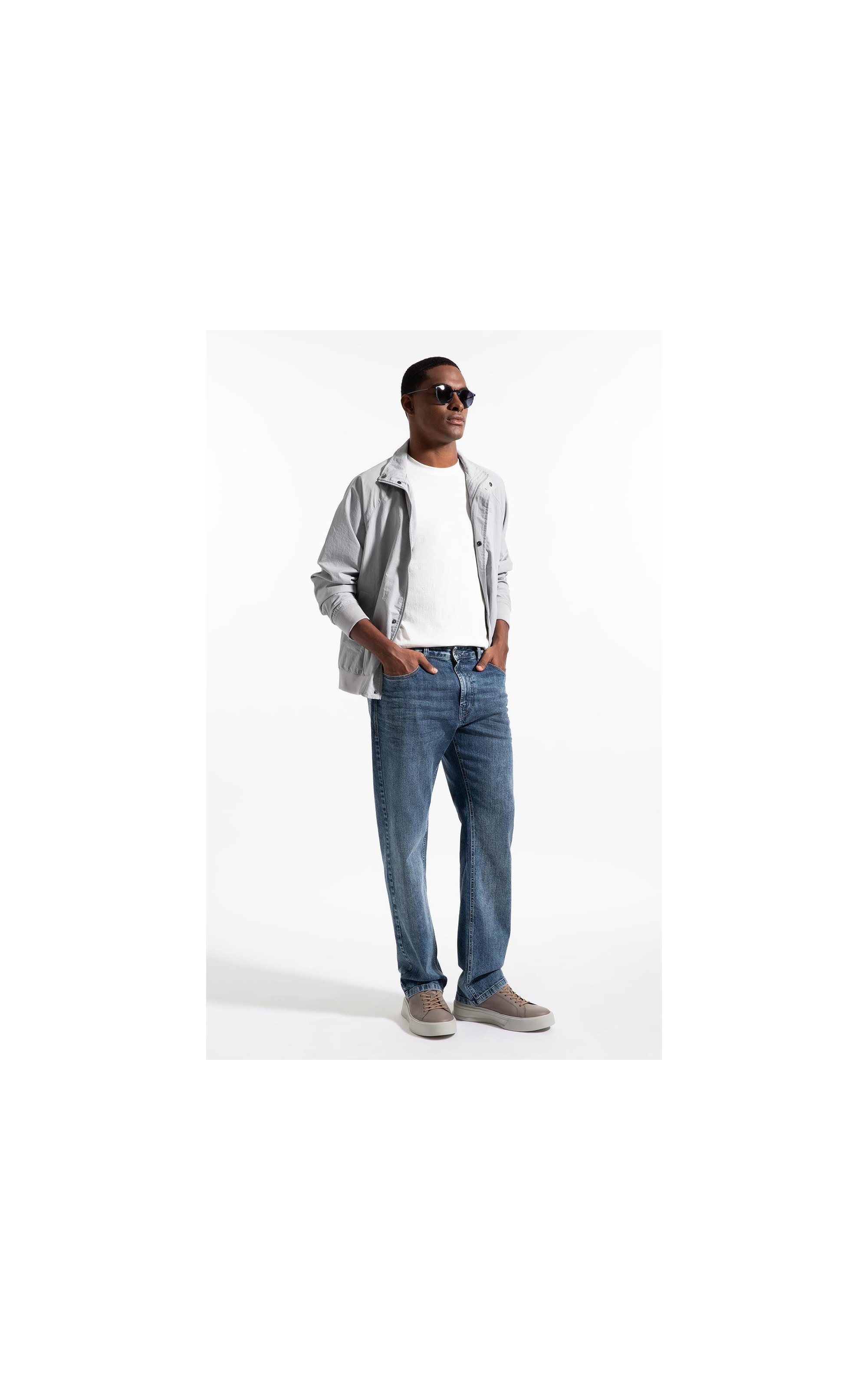 Hight Confort Stretch (Classic) 5 Pocket Lav. Médio Com Resina