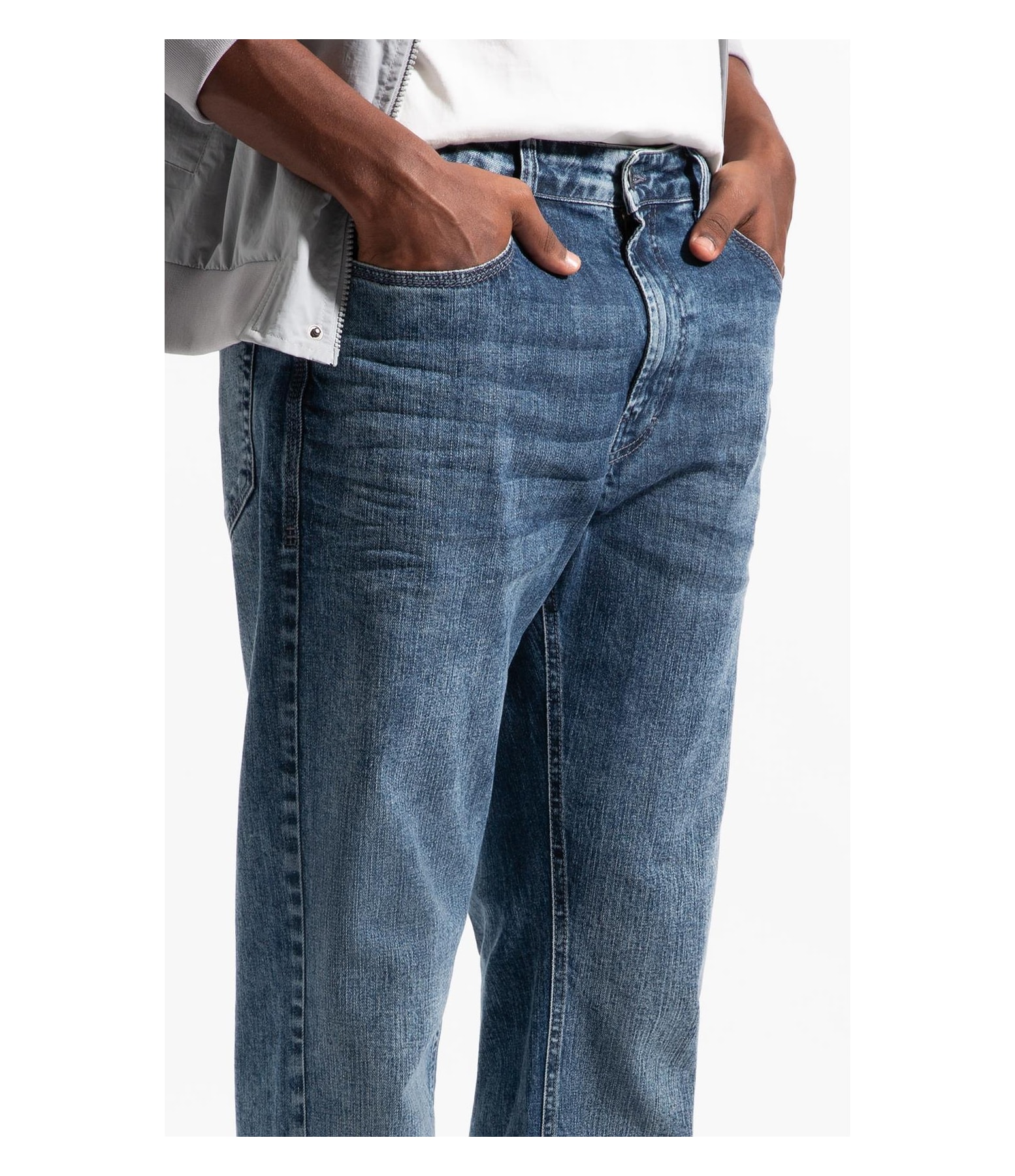 Hight Confort Stretch (Classic) 5 Pocket Lav. Médio Com Resina