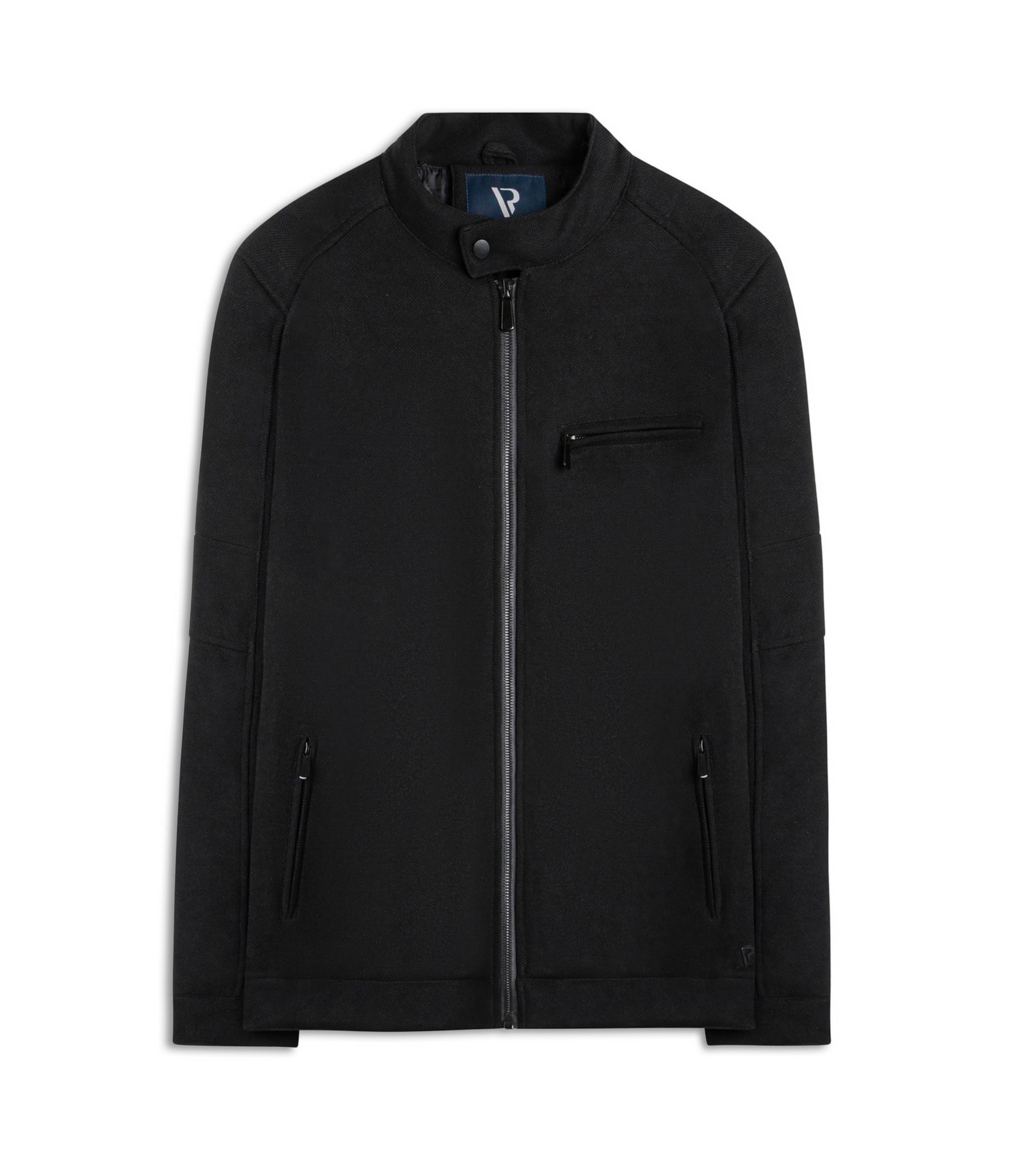Jaqueta Casual Textura Preto