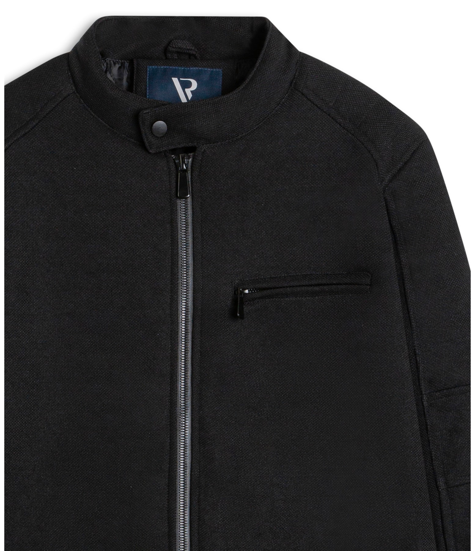 Jaqueta Casual Textura Preto