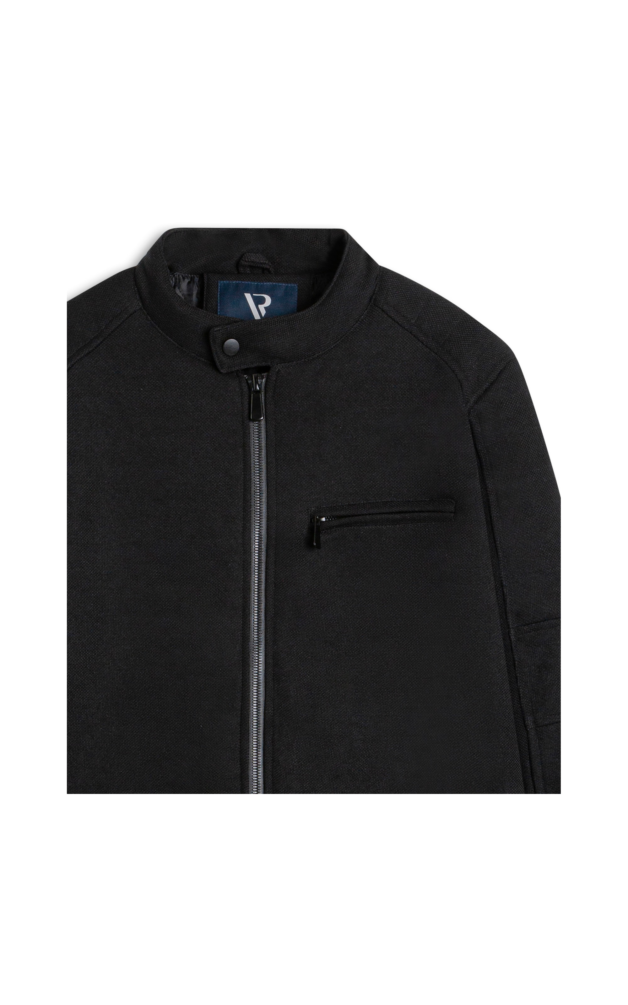 Jaqueta Casual Textura Preto