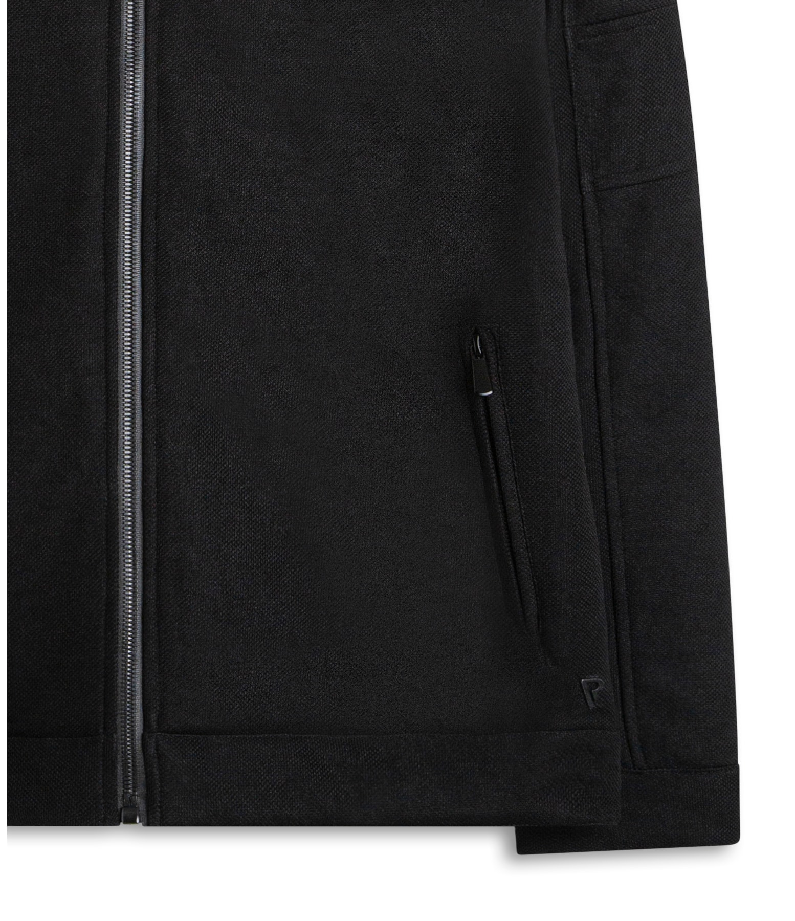 Jaqueta Casual Textura Preto