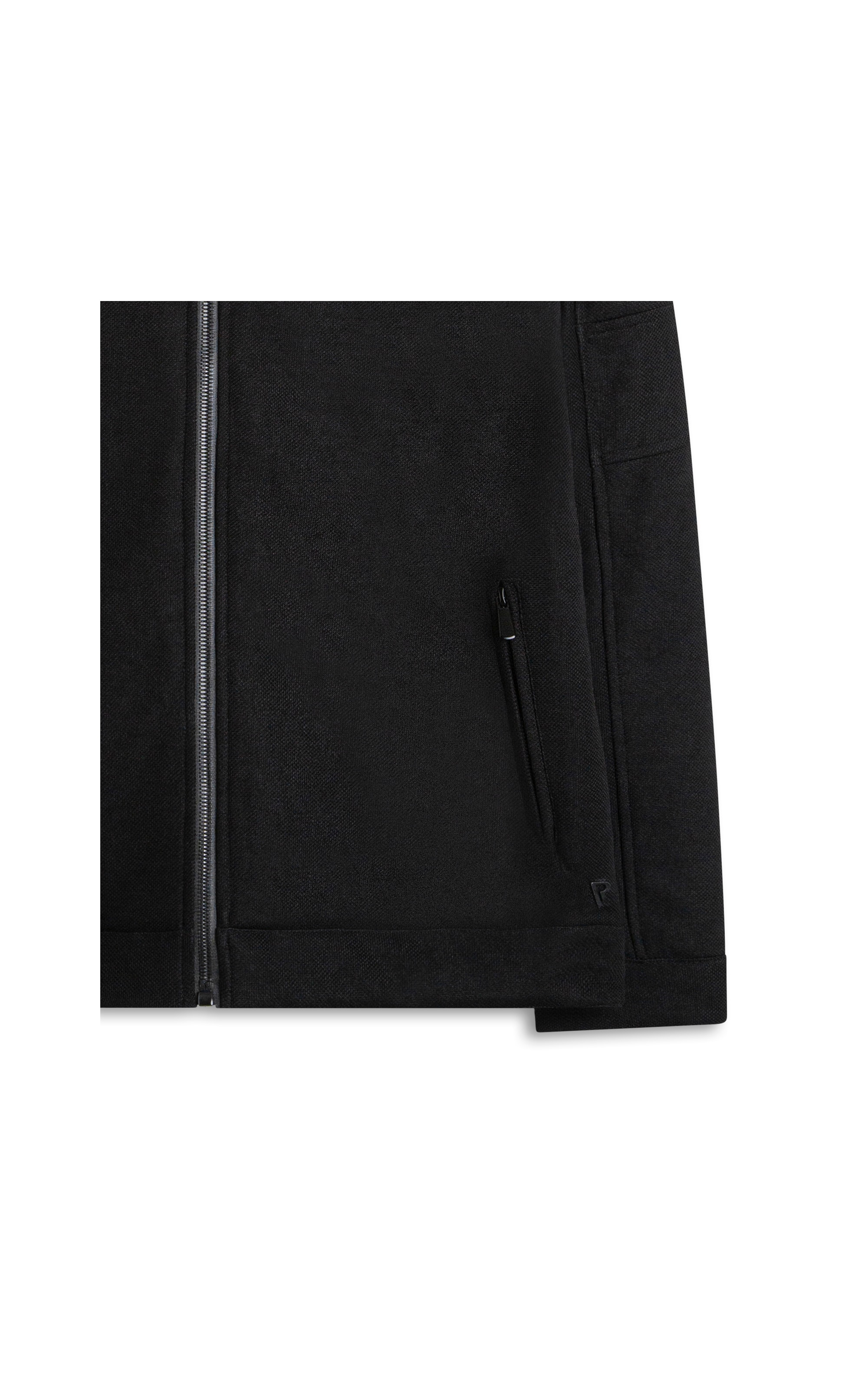 Jaqueta Casual Textura Preto