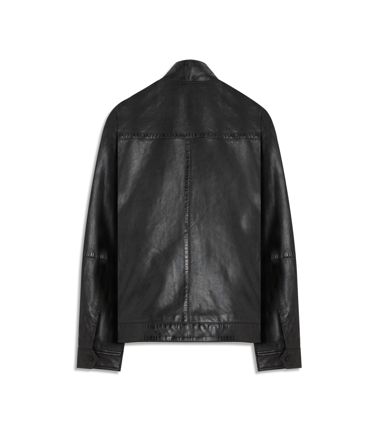 Jaqueta Classic Leather Plumbo
