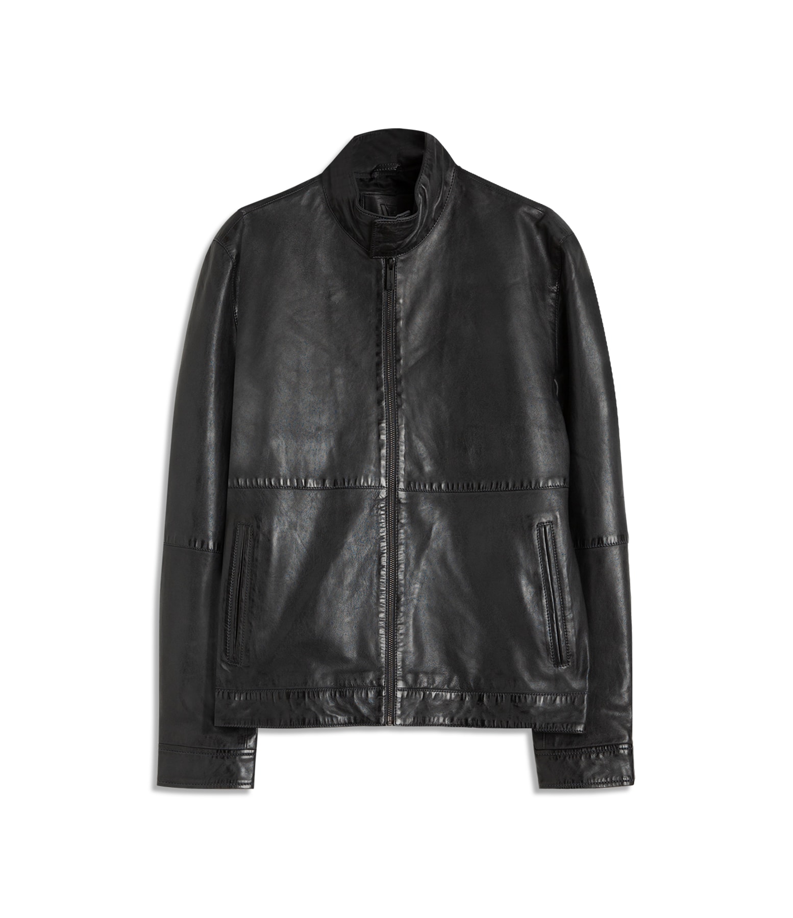 Jaqueta Classic Leather Plumbo
