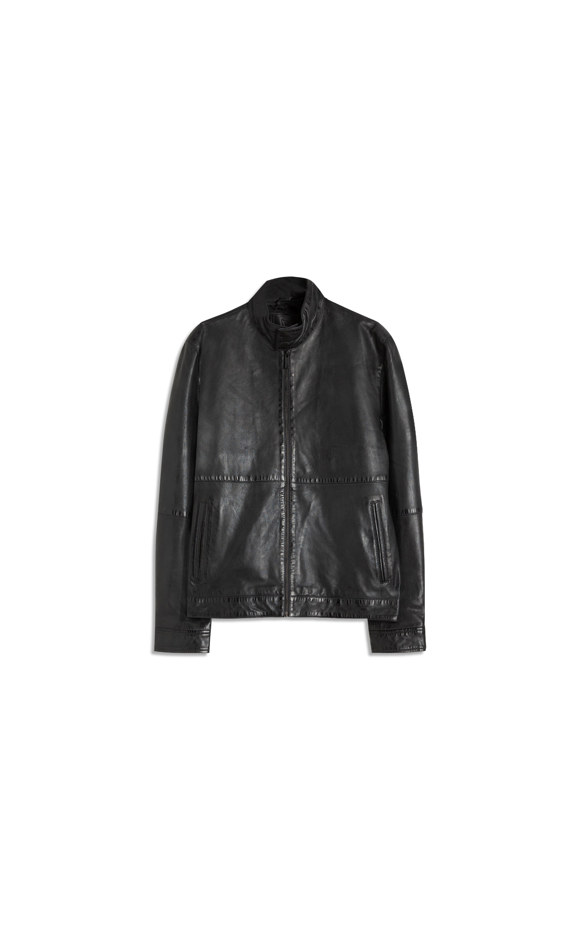 Jaqueta Classic Leather Plumbo