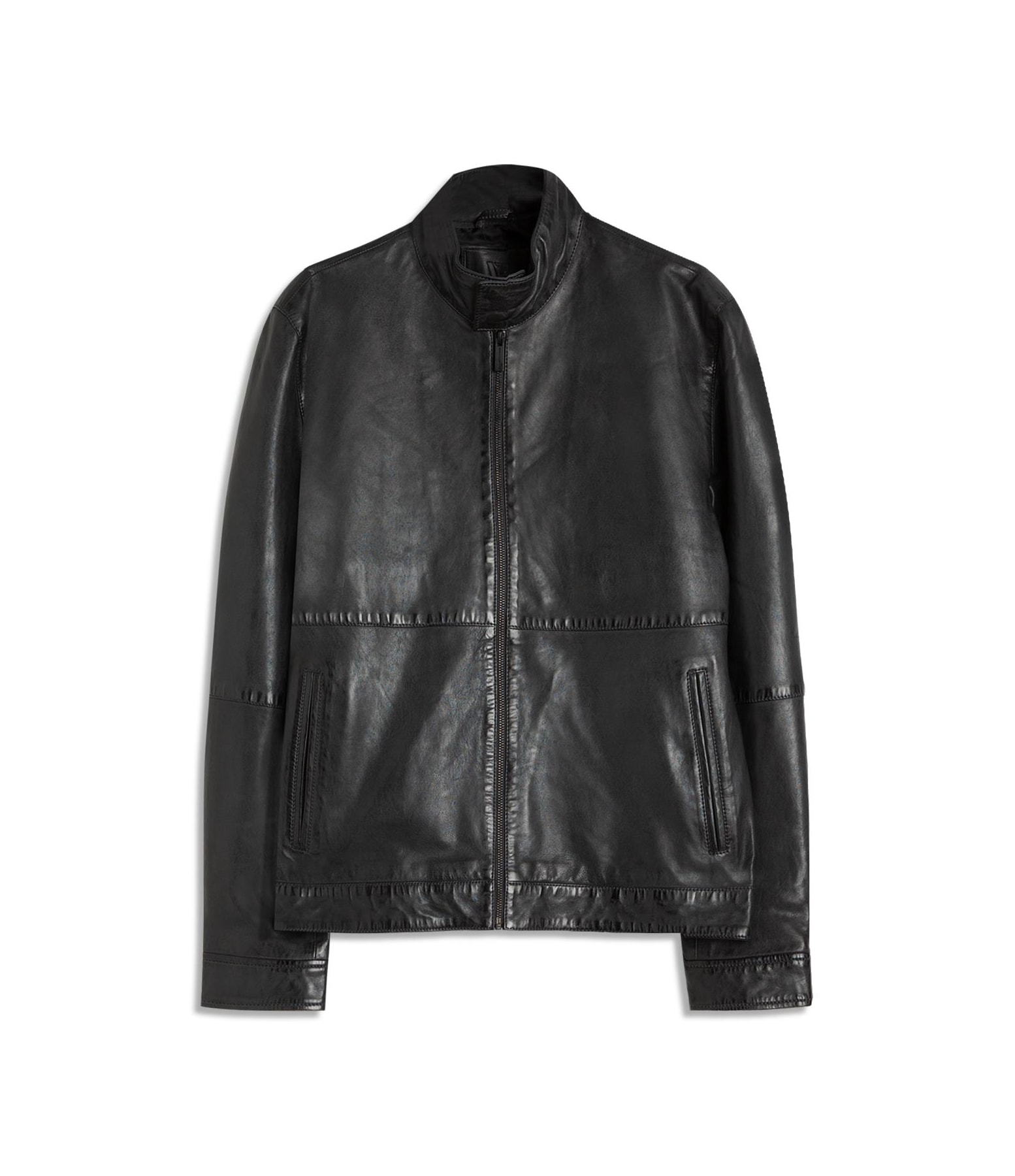 Jaqueta Classic Leather Plumbo