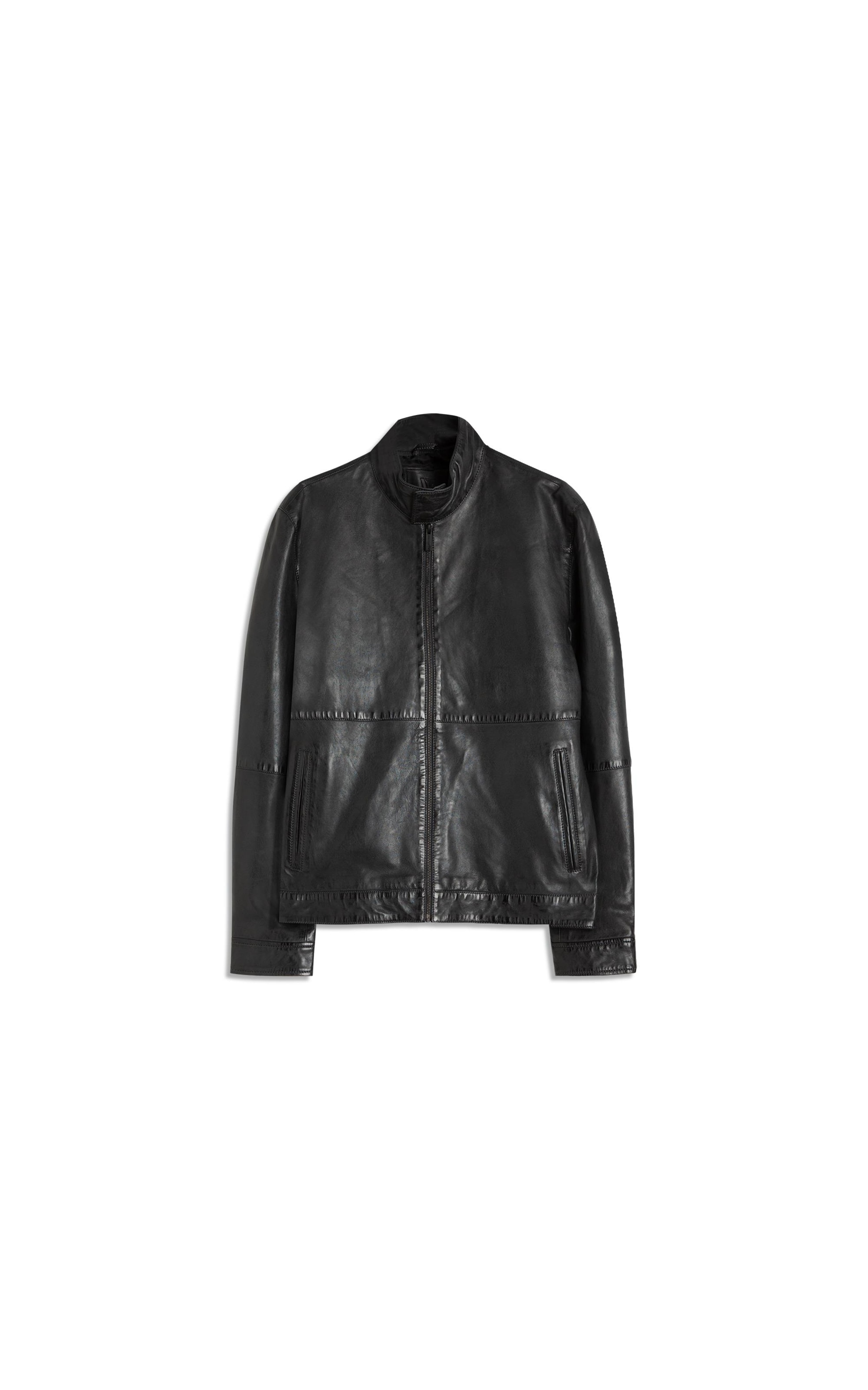 Jaqueta Classic Leather Plumbo