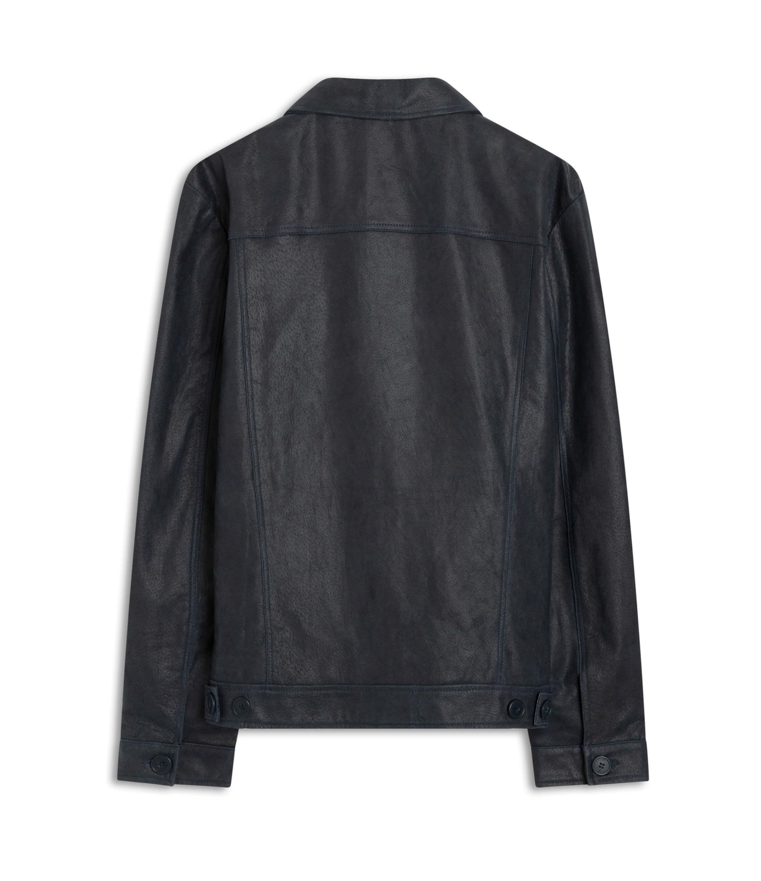 Jaqueta Couro Canaria Dark Navy