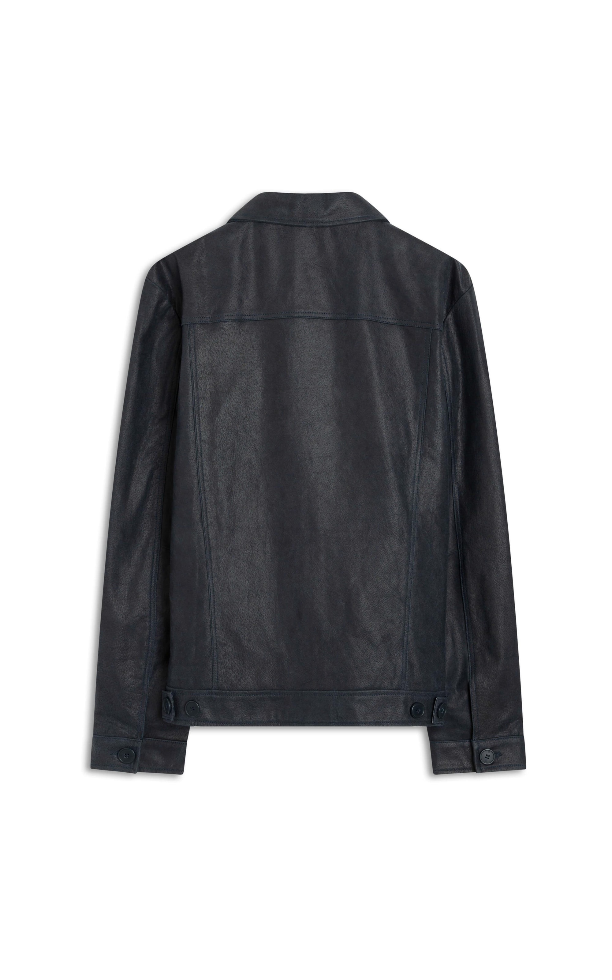 Jaqueta Couro Canaria Dark Navy