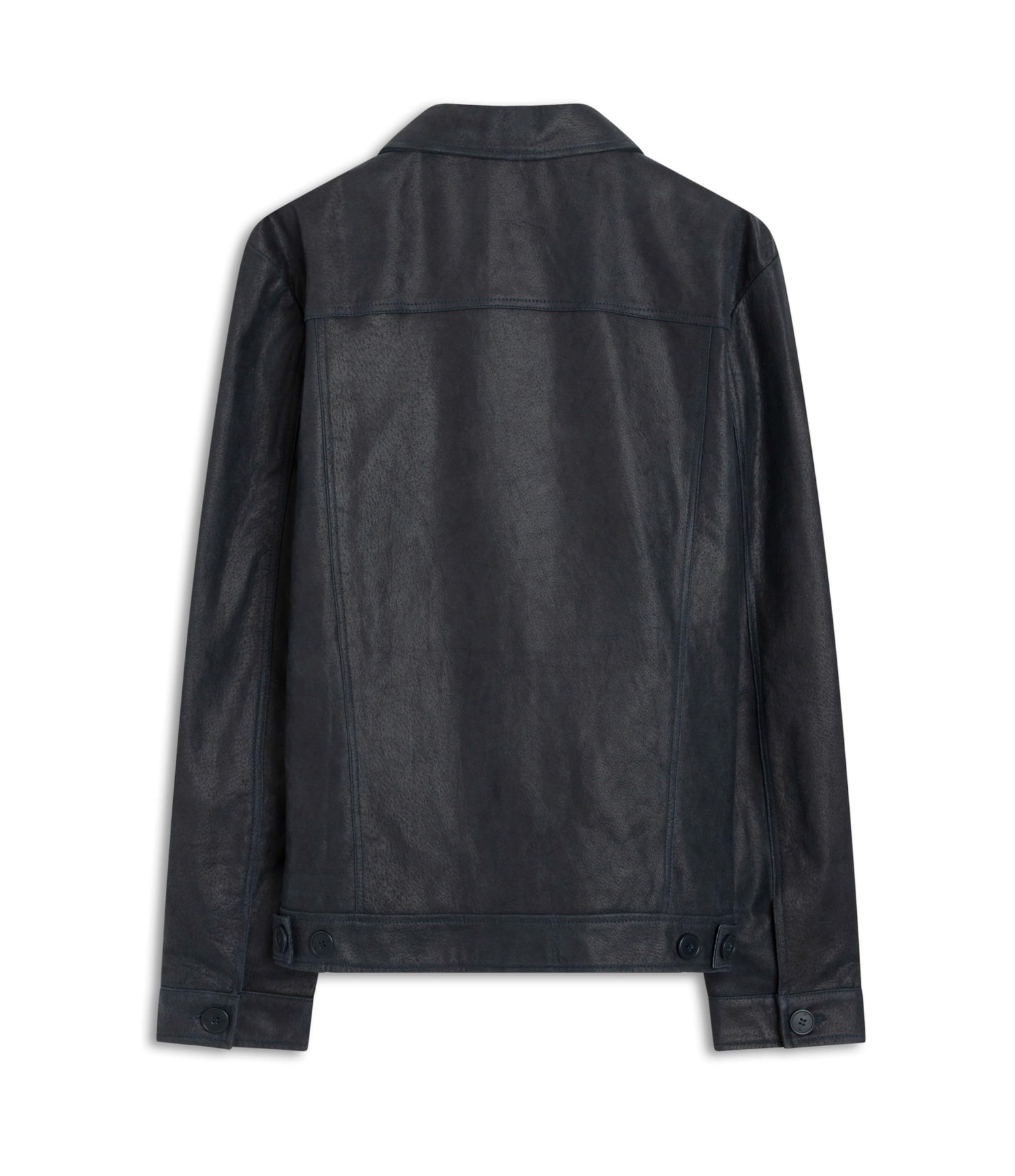 Jaqueta Couro Canaria Dark Navy