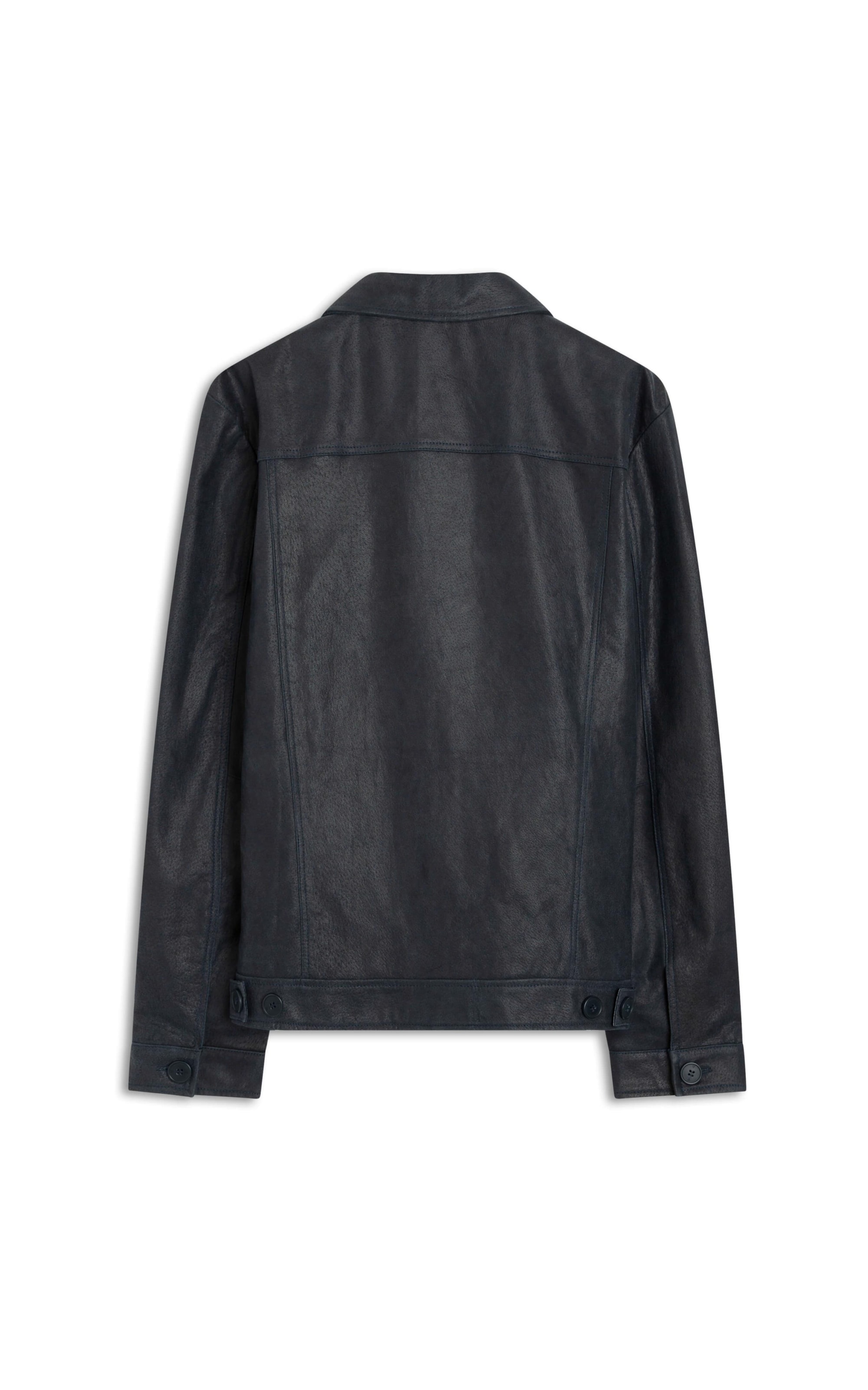 Jaqueta Couro Canaria Dark Navy