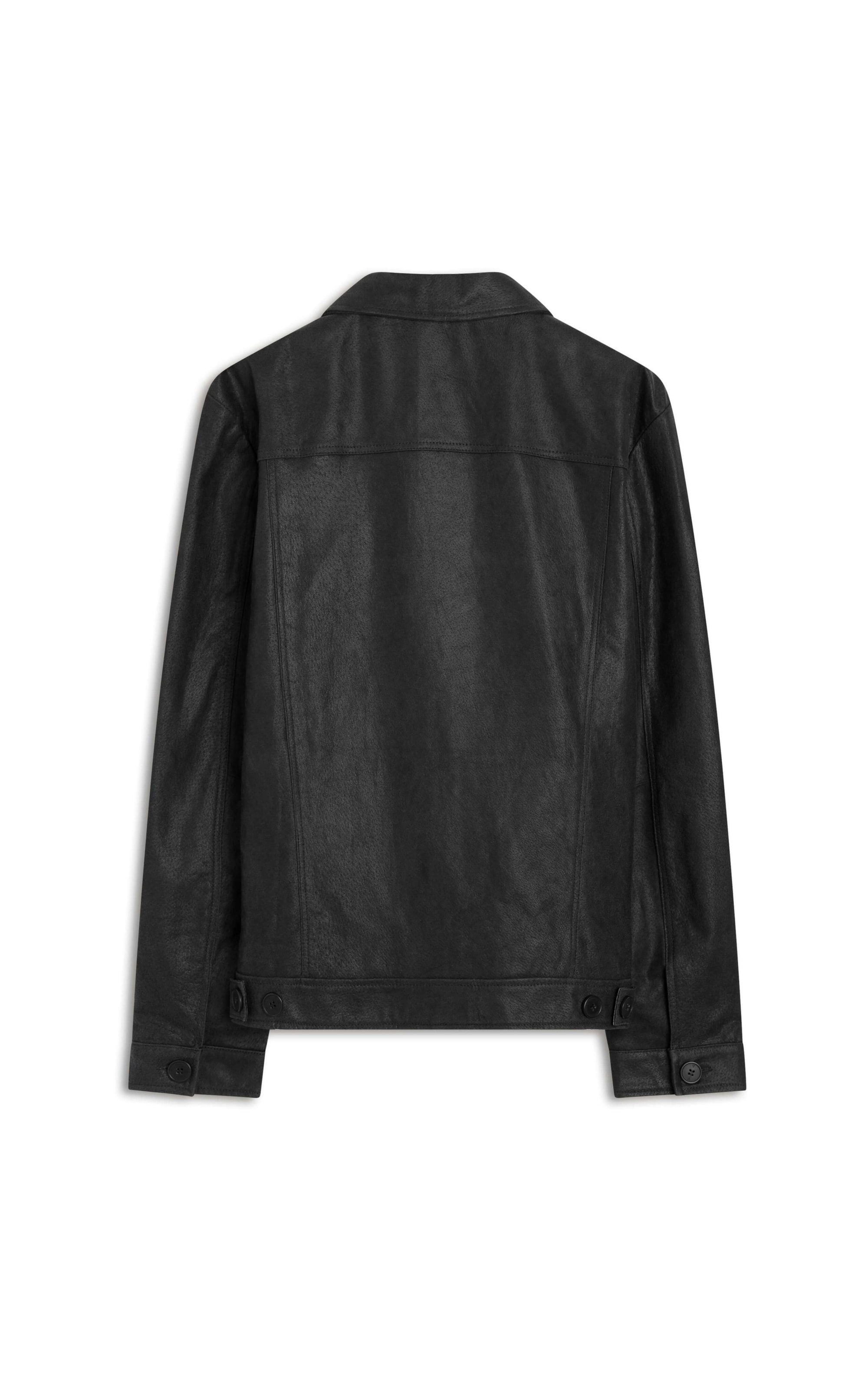 Jaqueta Couro Canaria Preto