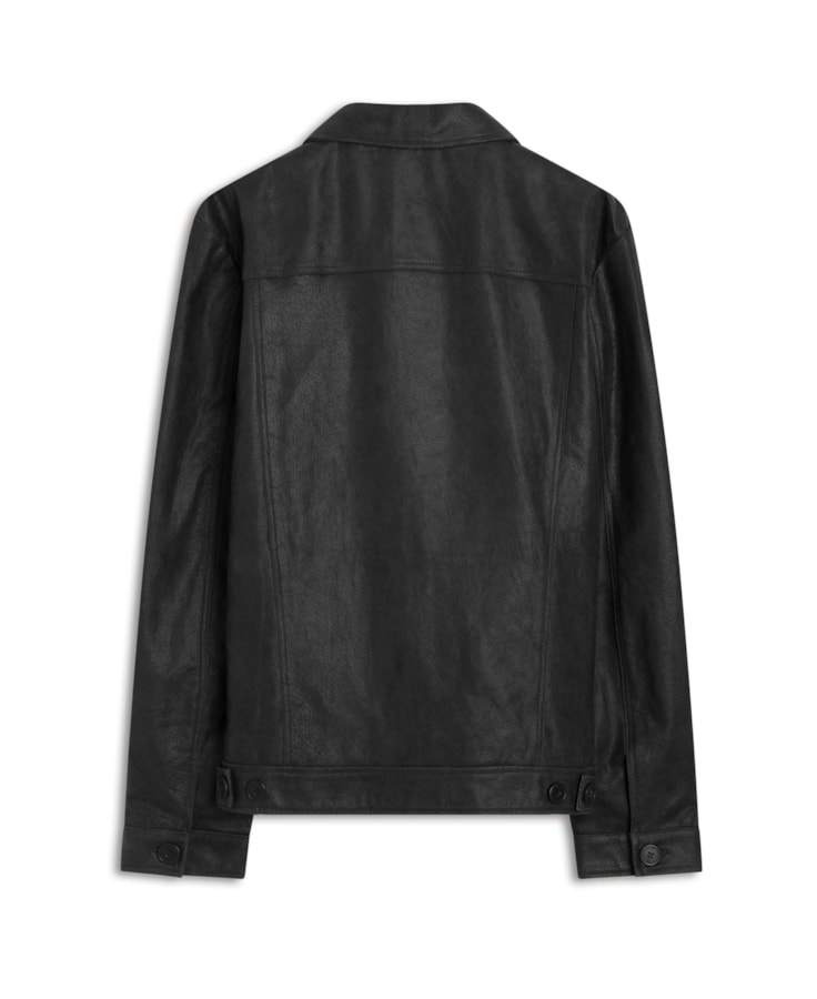 Jaqueta Couro Canaria Preto