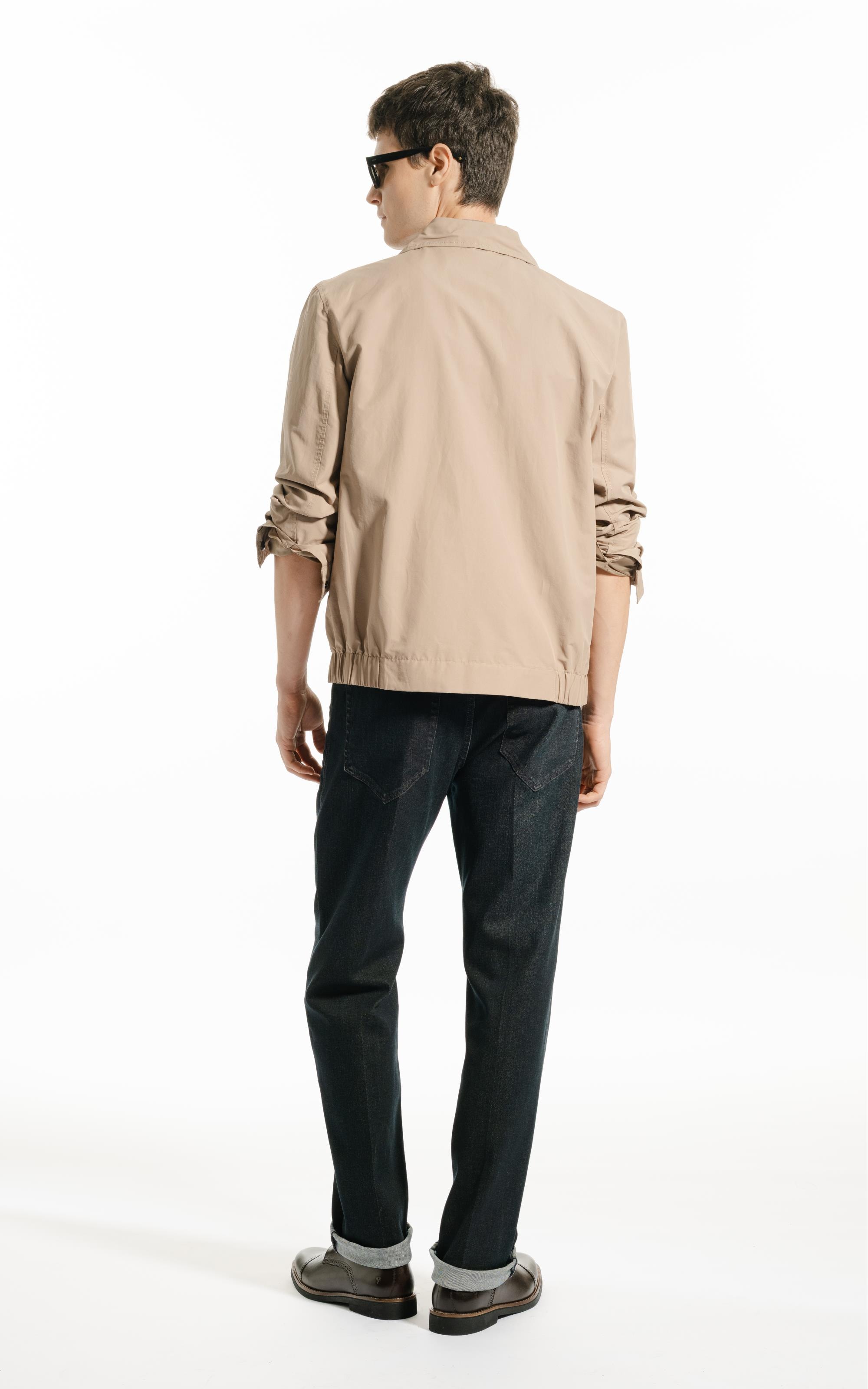 Jaqueta Golf Cotton Nylon Caqui