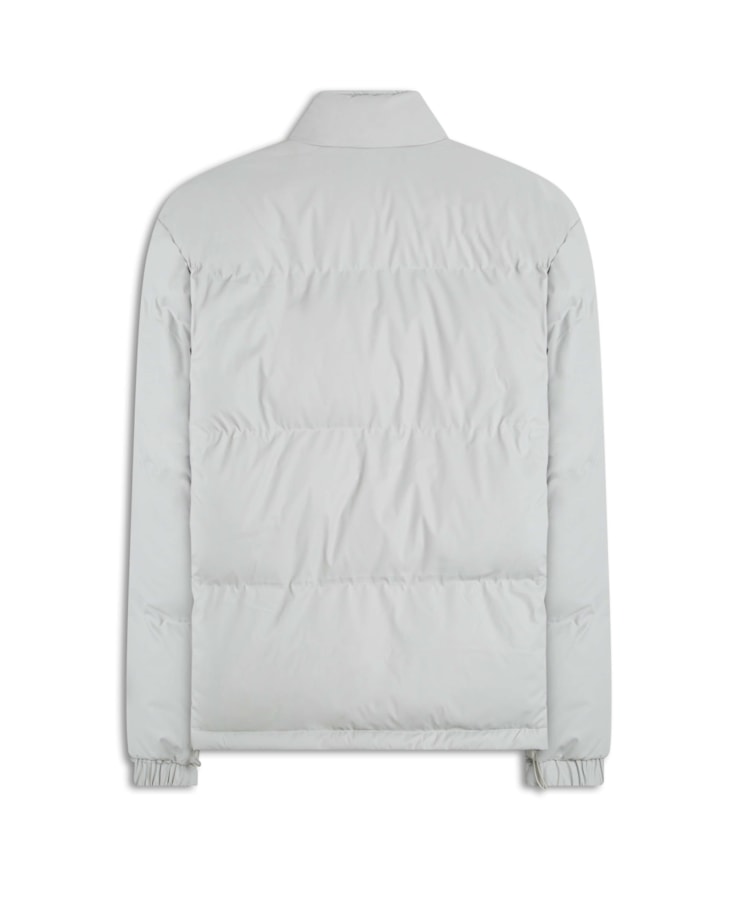 Jaqueta Iceland Puffer Cinza Claro