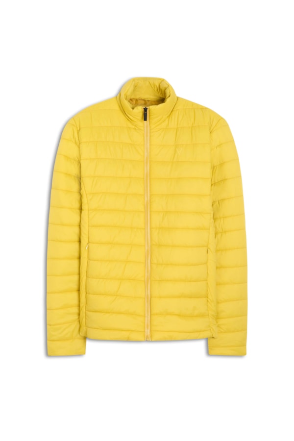 Jaqueta Nylon Light Down Mostarda