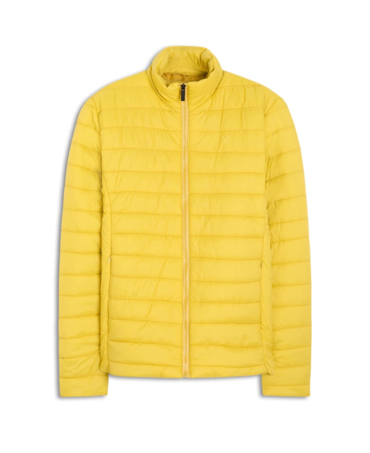 Jaqueta Nylon Light Down Mostarda