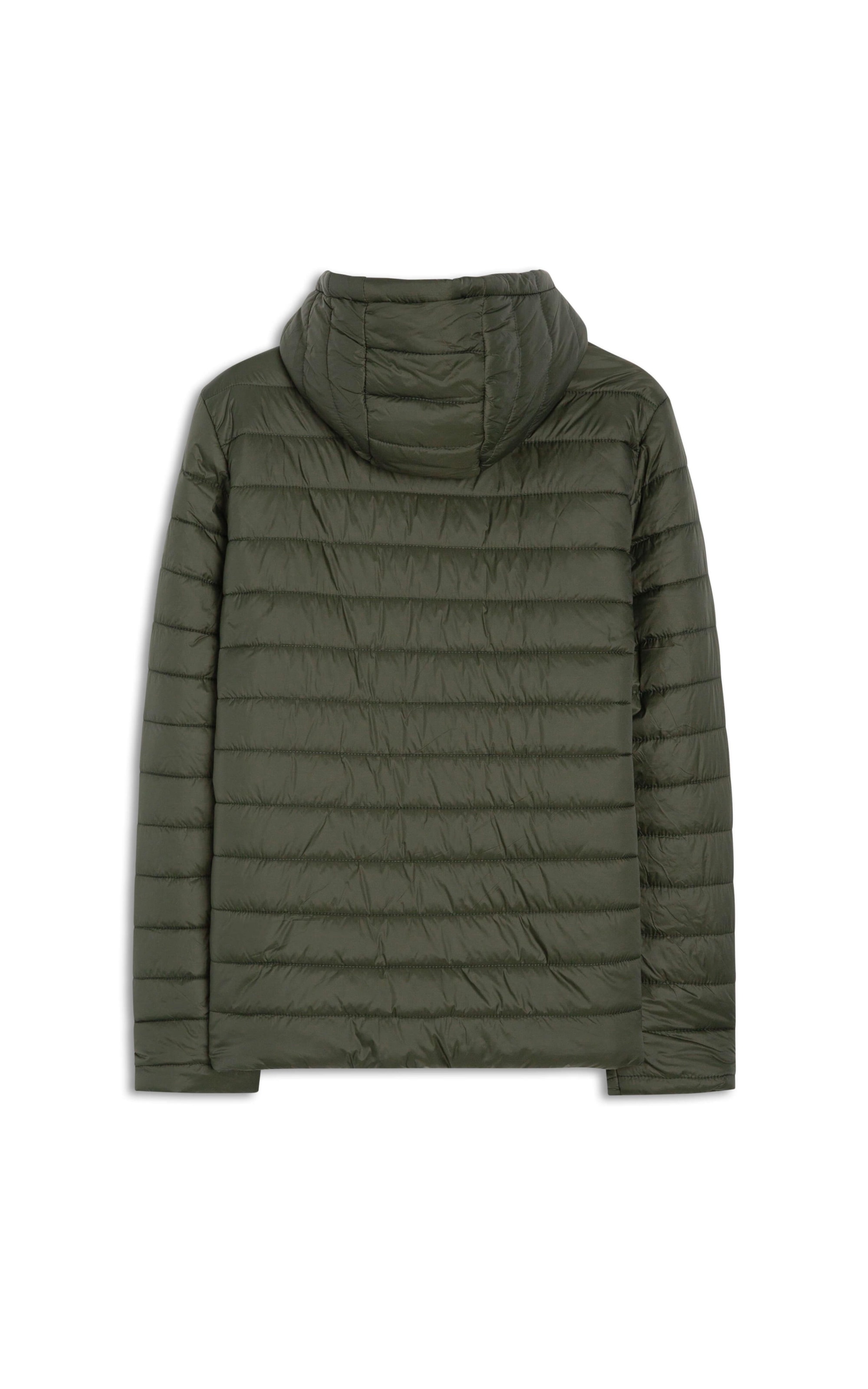 Jaqueta Nylon Light Hood Verde Militar