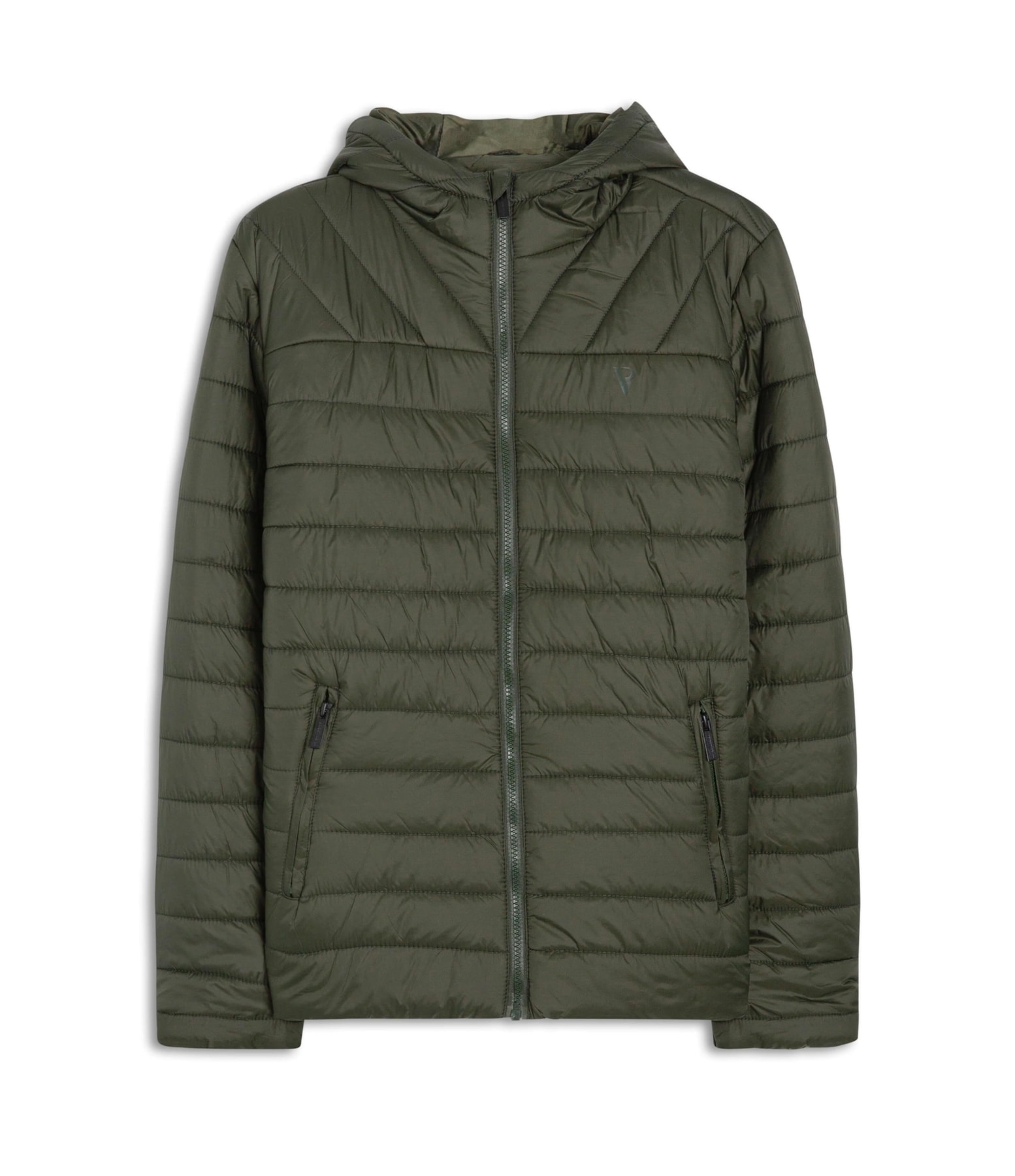 Jaqueta Nylon Light Hood Verde Militar