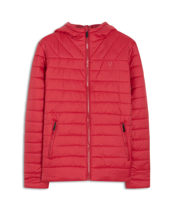 Jaqueta Nylon Light Hood  Vermelho