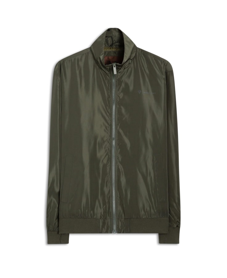 Jaqueta Nylon Light Mazunte Verde Militar
