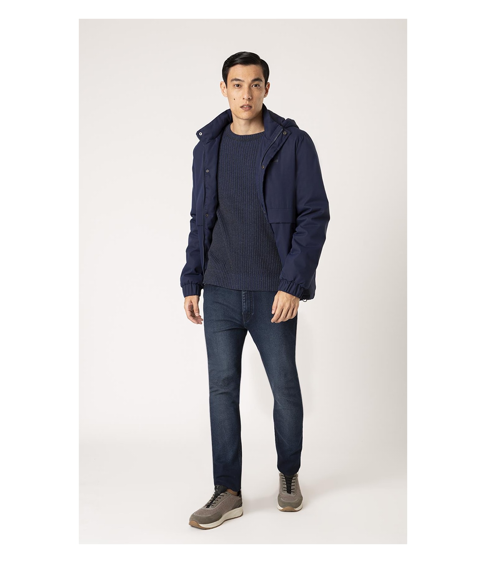 Jaqueta Nylon Light Puebla Dark Navy