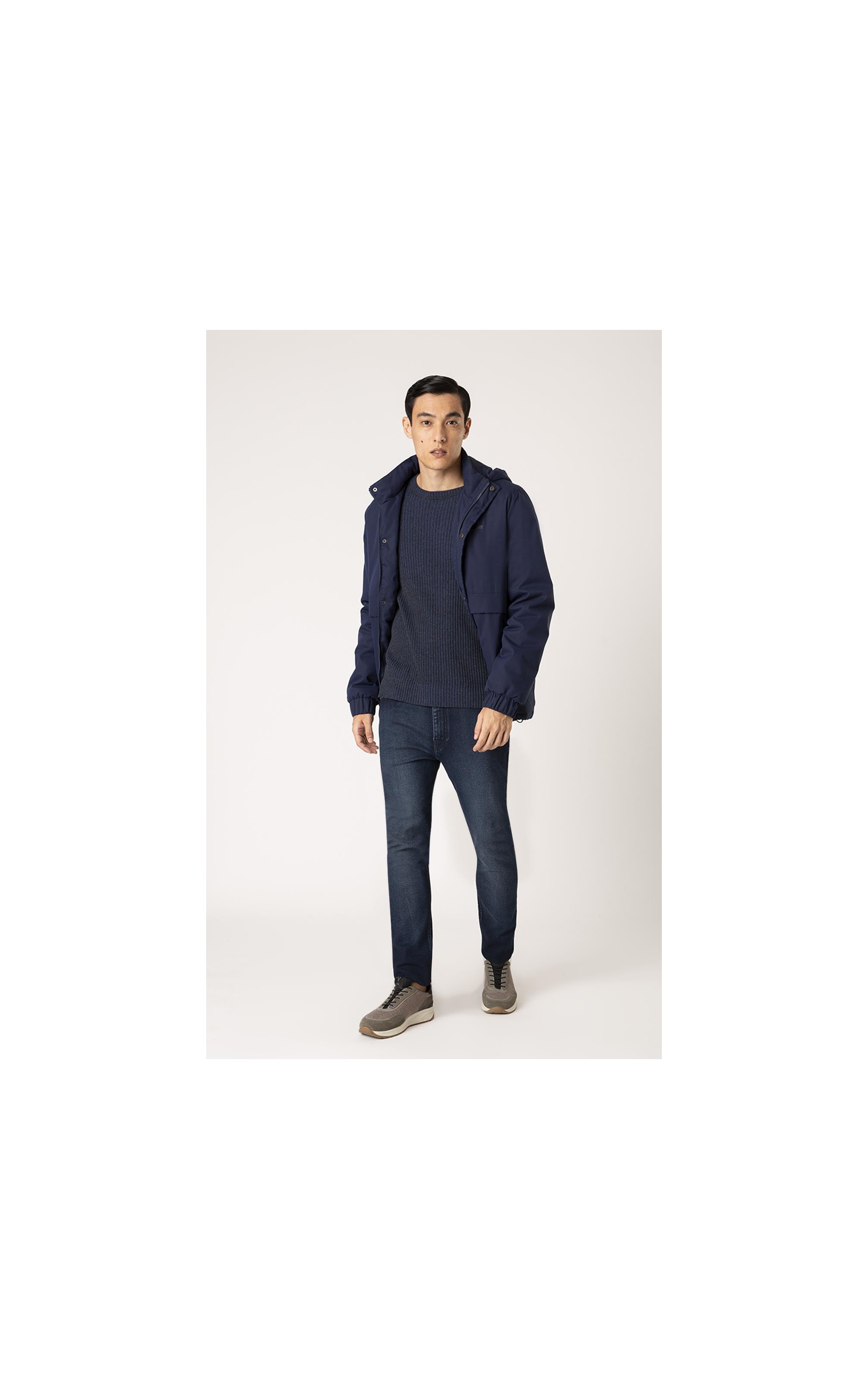 Jaqueta Nylon Light Puebla Dark Navy