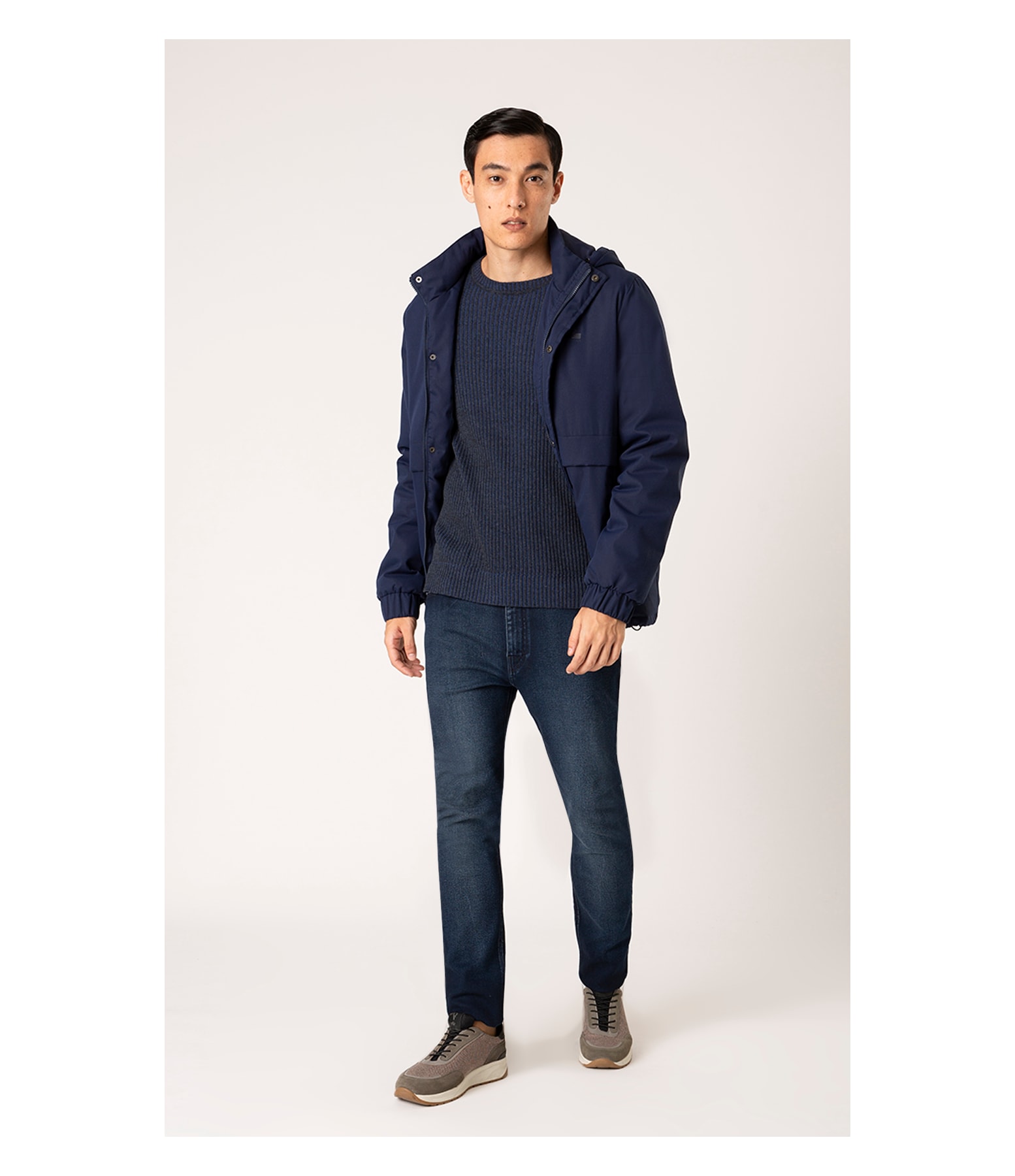 Jaqueta Nylon Light Puebla Dark Navy