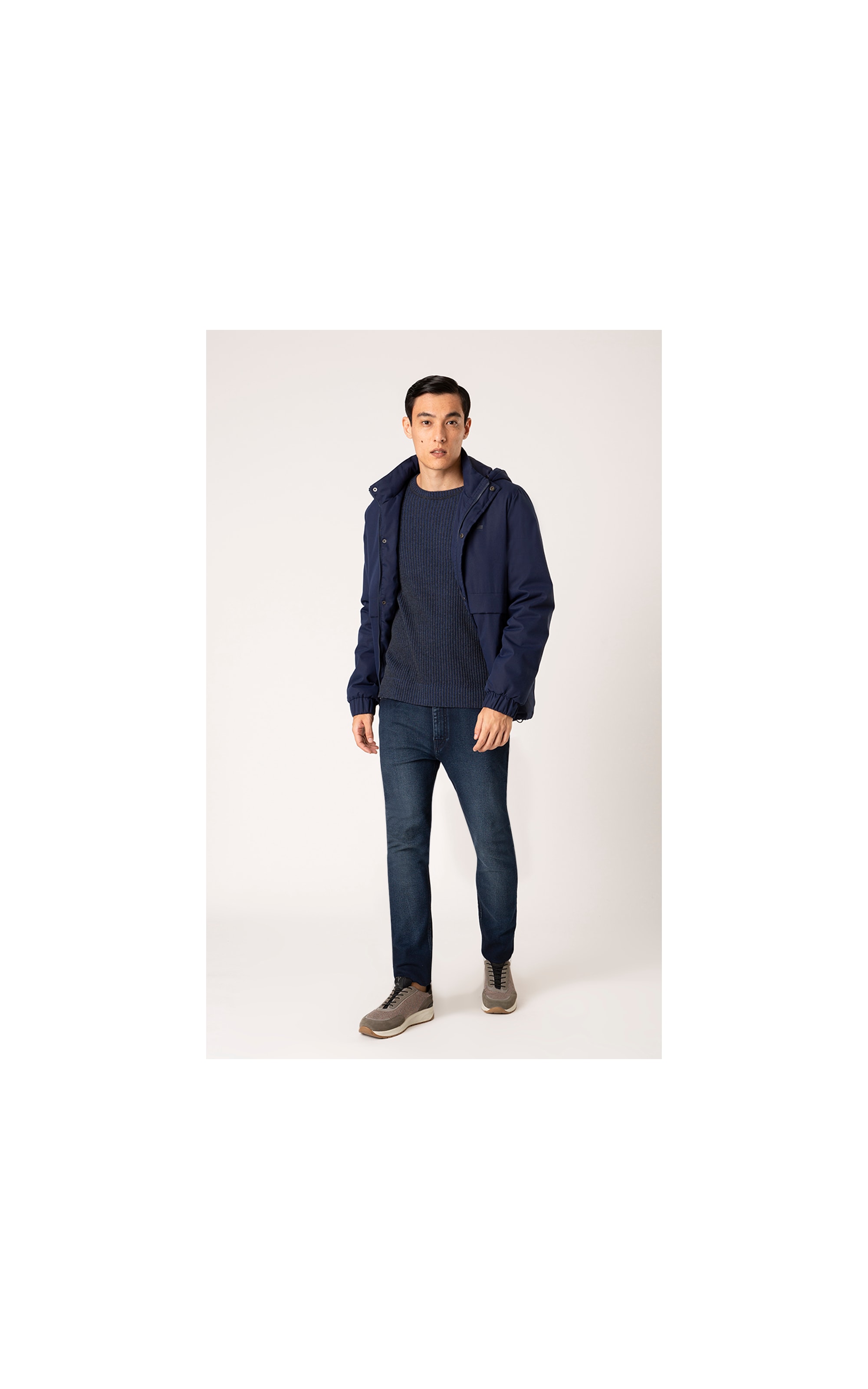 Jaqueta Nylon Light Puebla Dark Navy