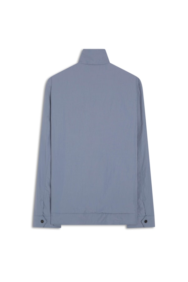 Jaqueta Nylon Pockets Azul Pervante