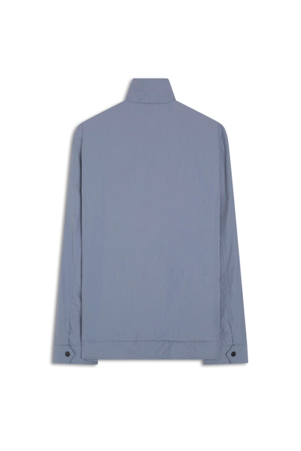 Jaqueta Nylon Pockets Azul Pervante