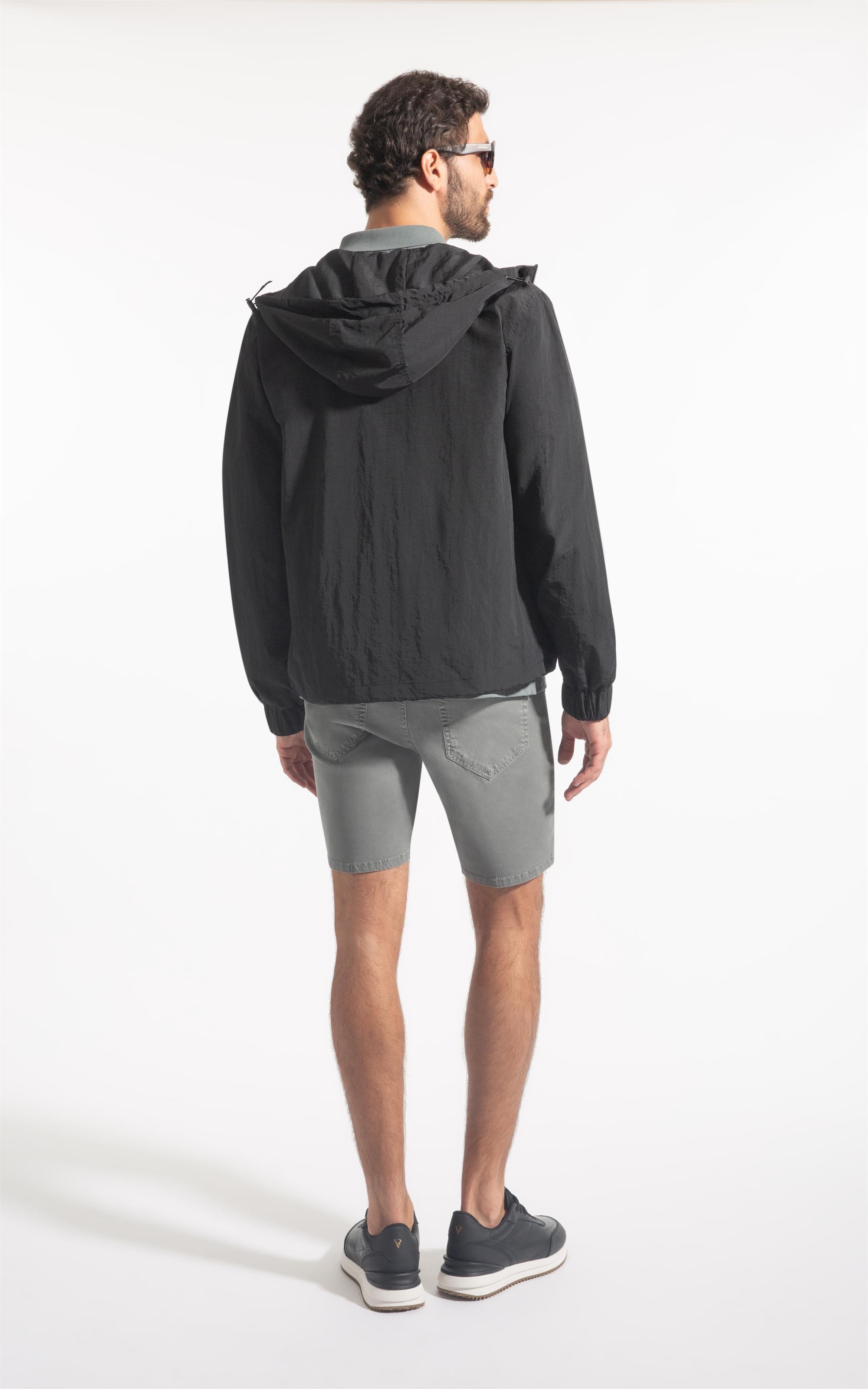 Jaqueta Nylon Windbreaker Preto
