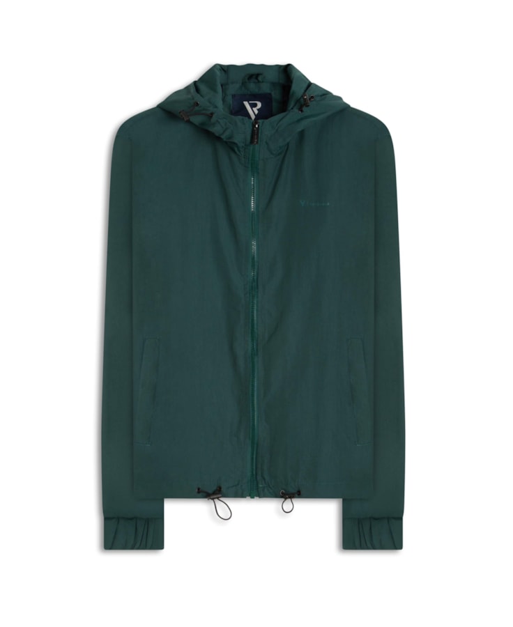 Jaqueta Nylon Windbreaker Verde Jade