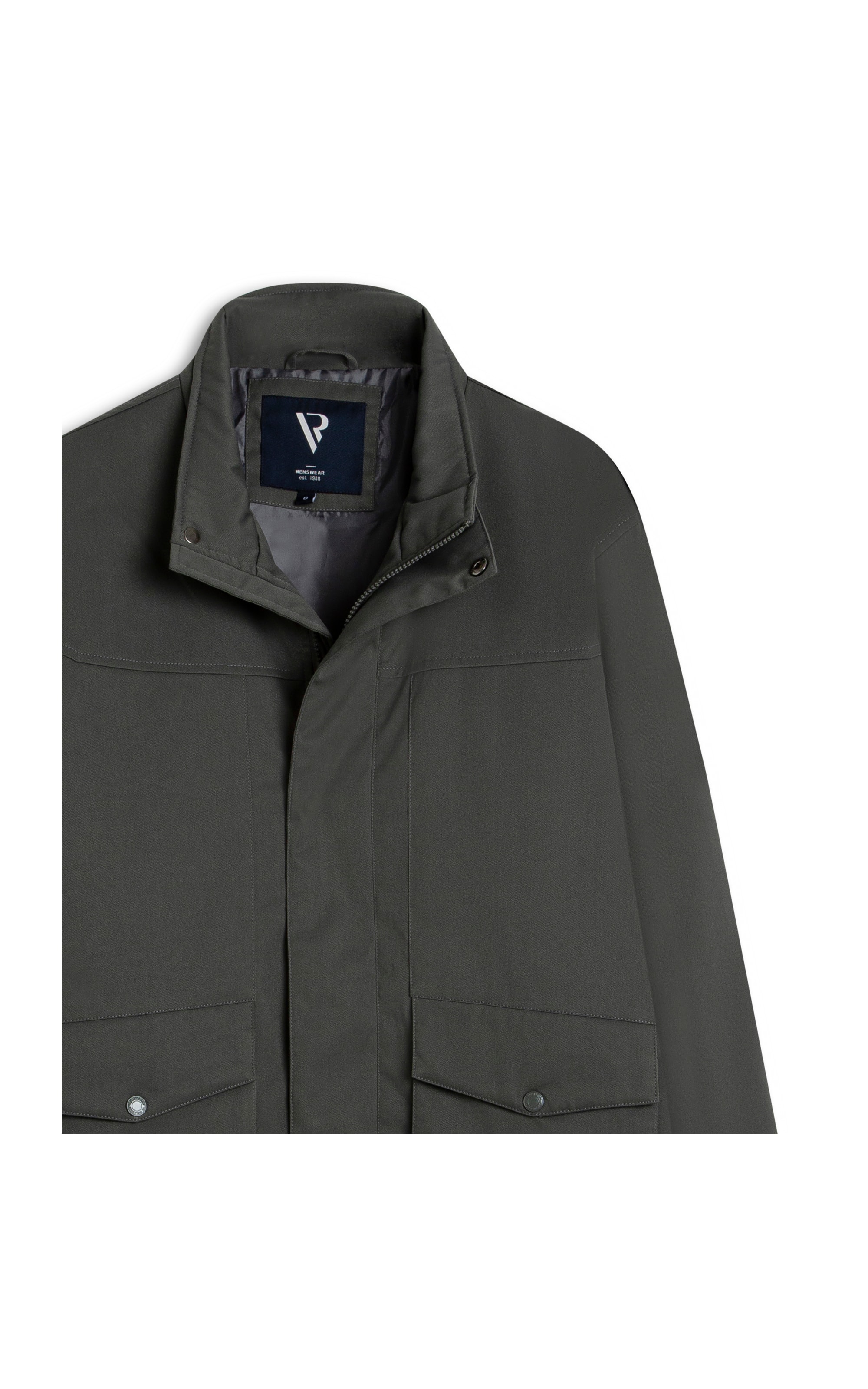 Jaqueta Padded Parka Grafite