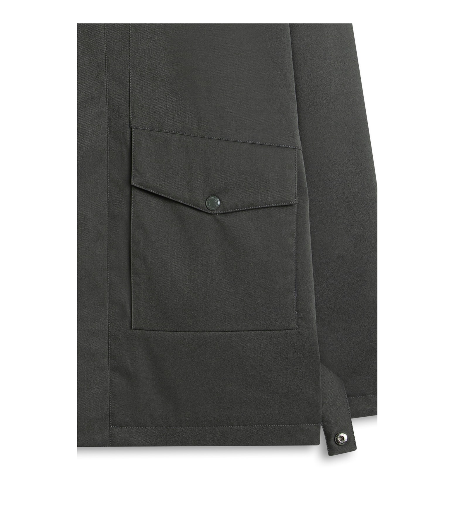 Jaqueta Padded Parka Grafite