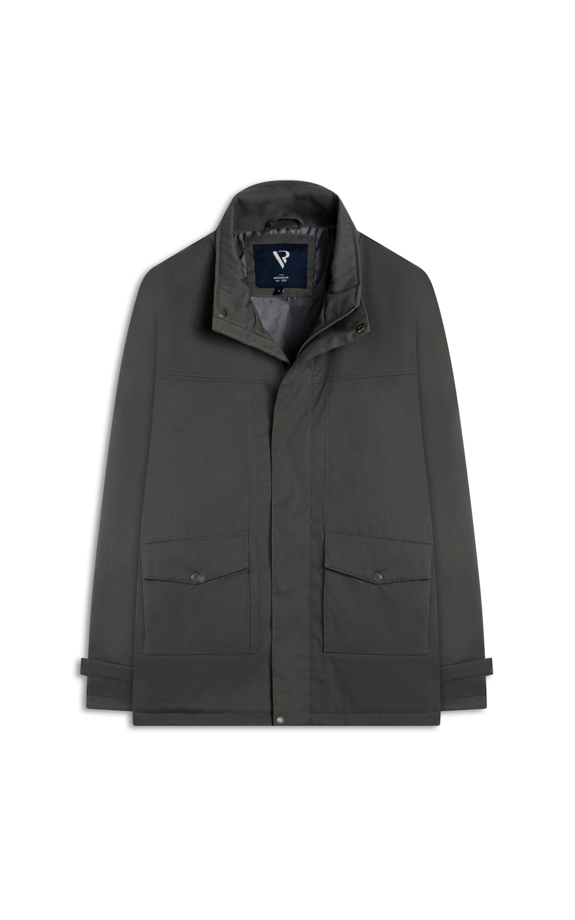 Jaqueta Padded Parka Grafite