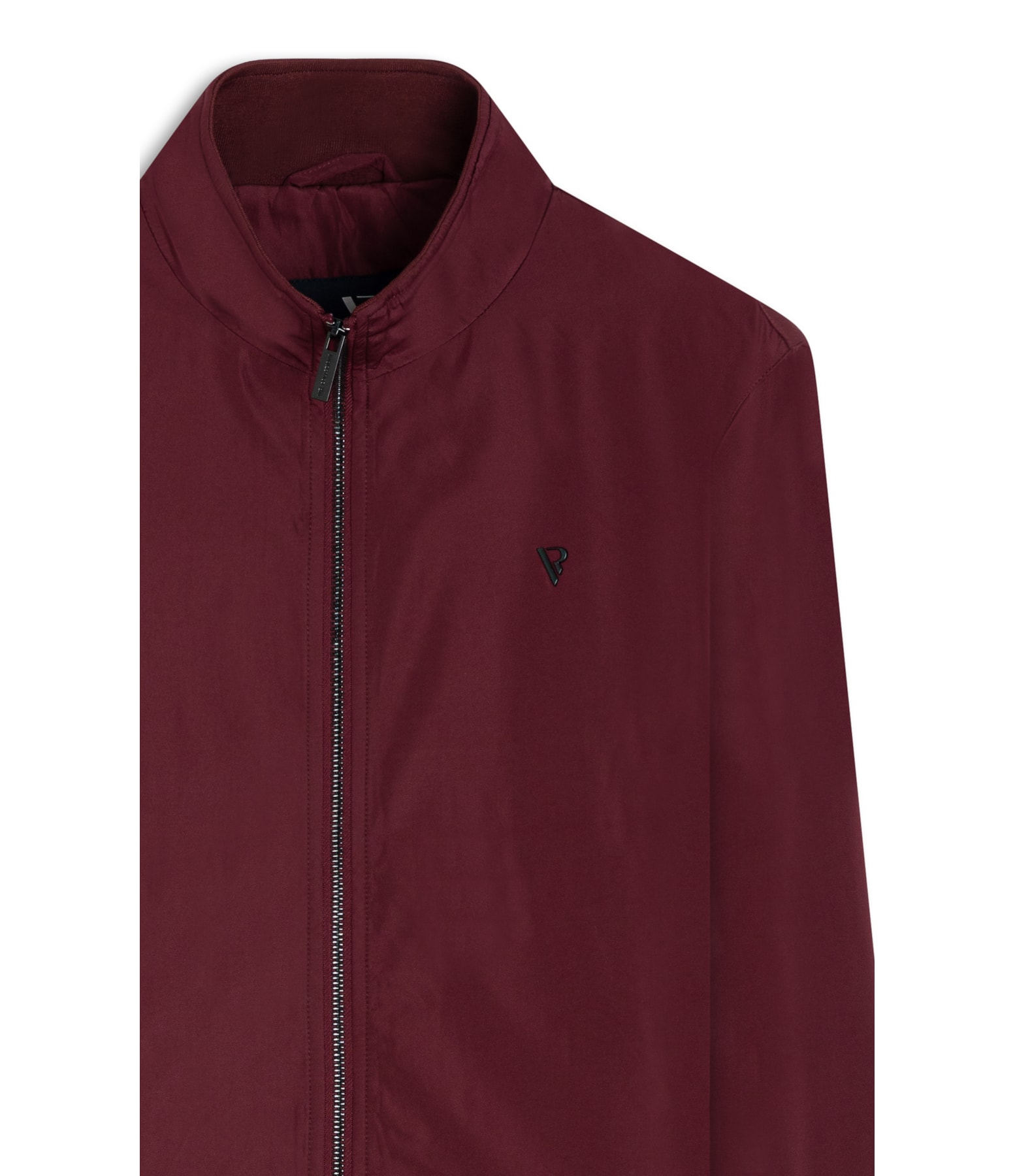 Jaqueta Padding Bomber Bordeaux