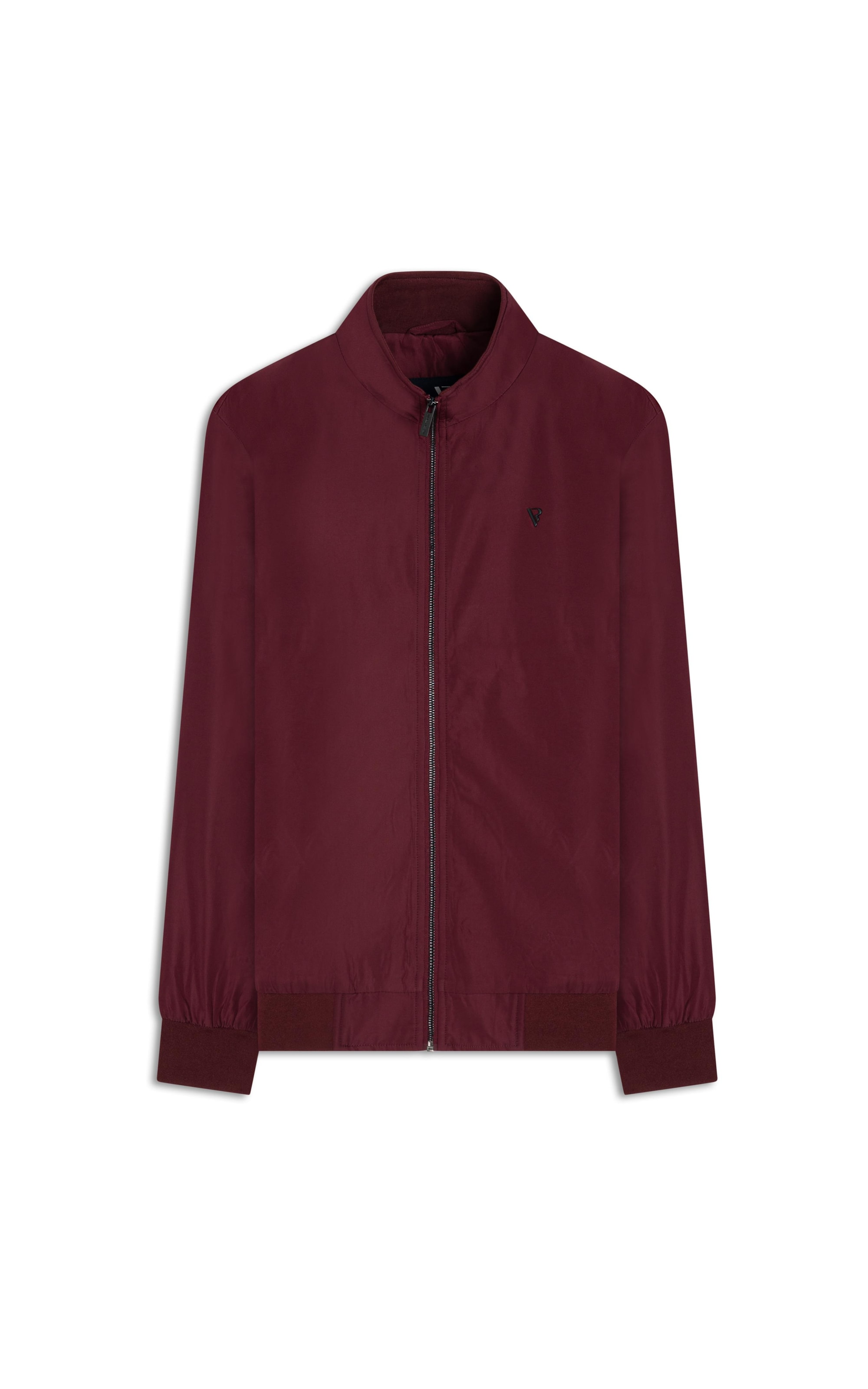 Jaqueta Padding Bomber Bordeaux