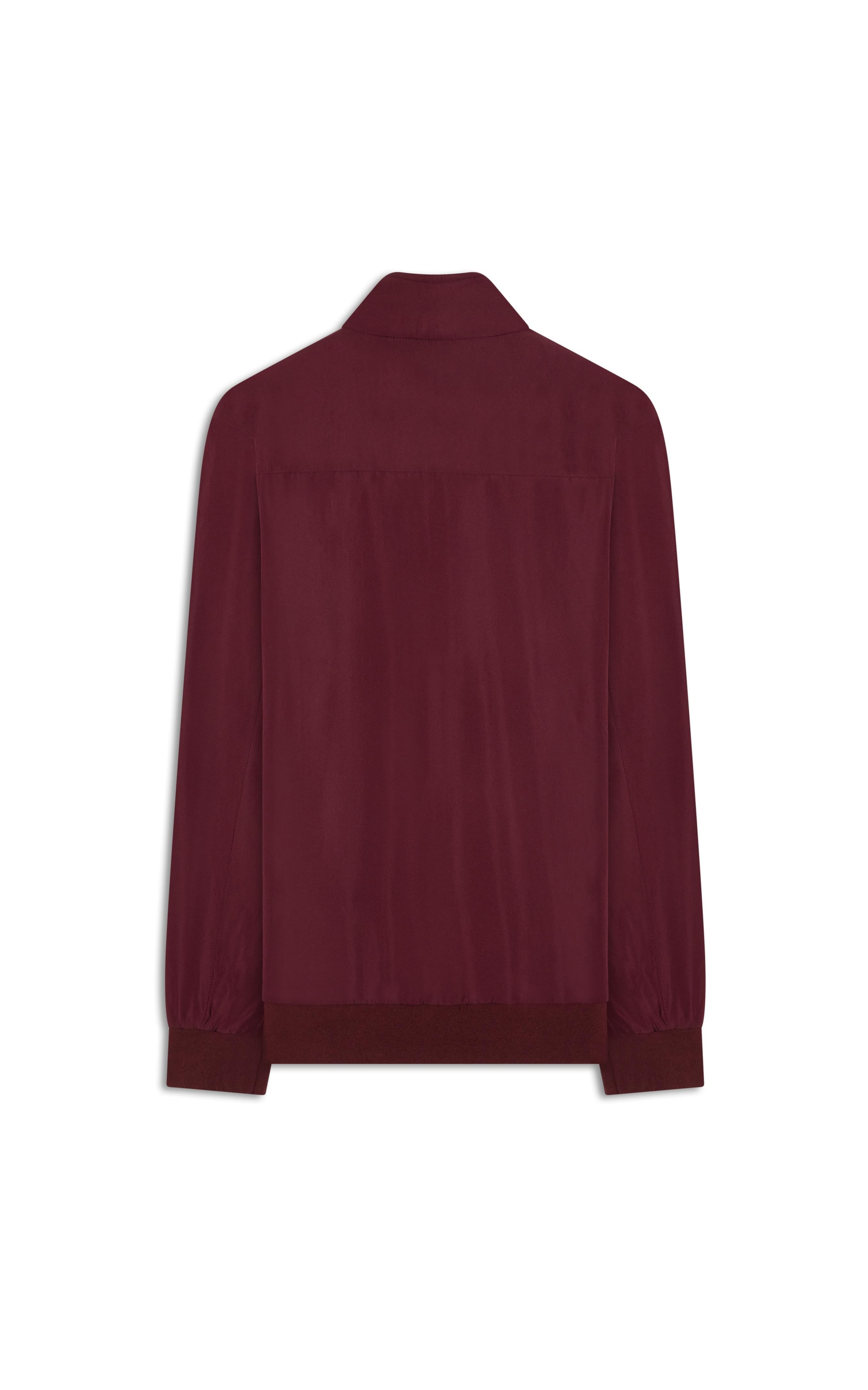Jaqueta Padding Bomber Bordeaux