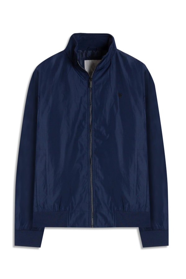 Jaqueta Padding Bomber Rib Pocket New Old Purple